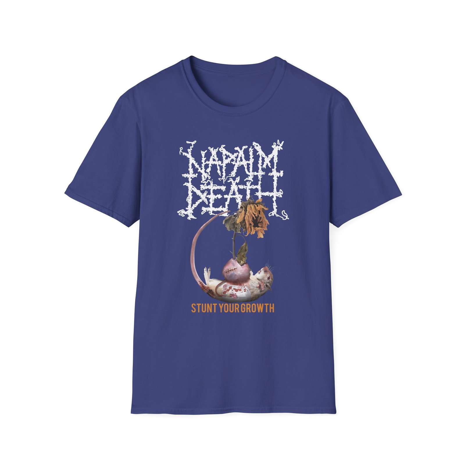 Napalm Death Stunt your Growth Unisex Softstyle T-Shirt