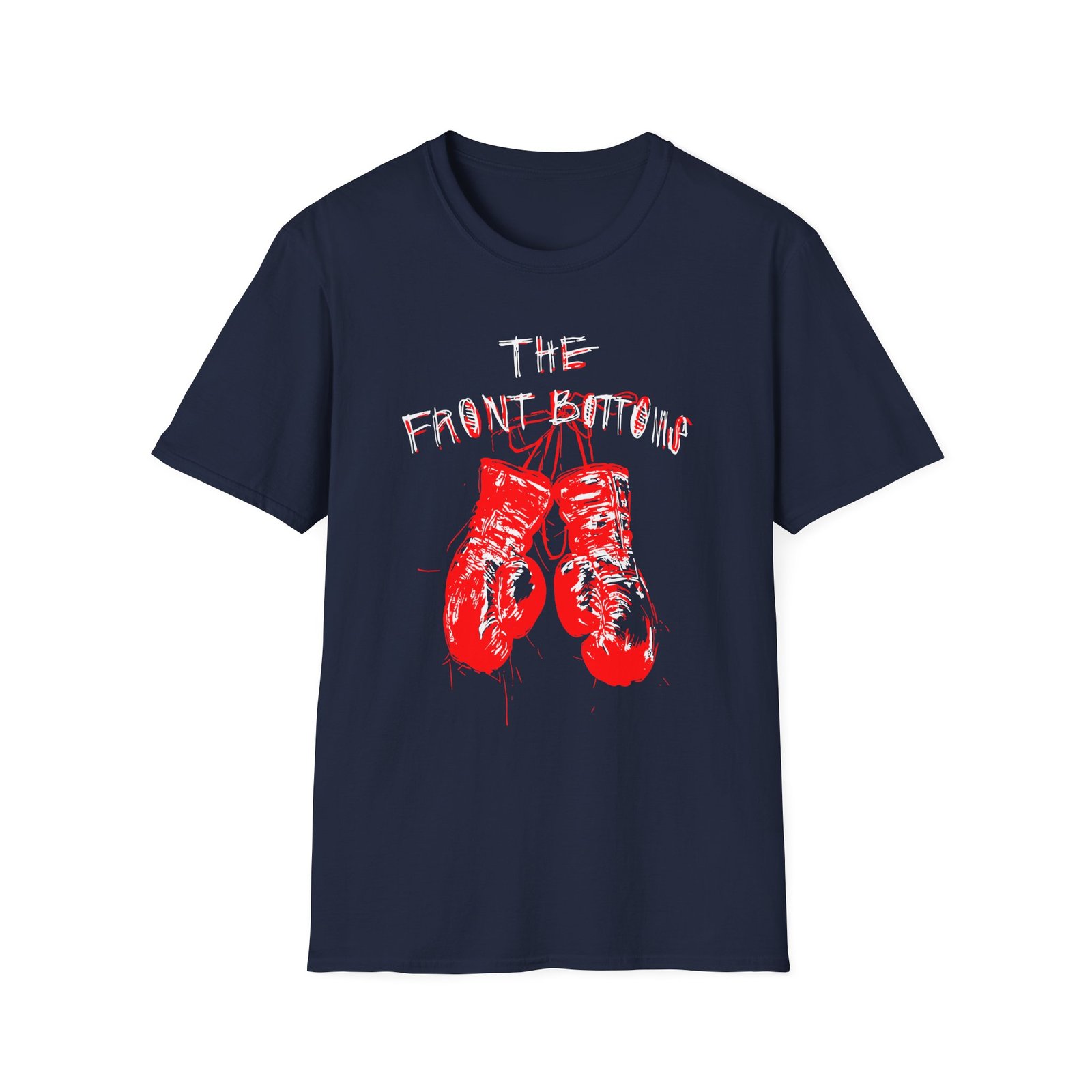 The Front Bottoms Boxing Gloves Unisex Softstyle T-Shirt