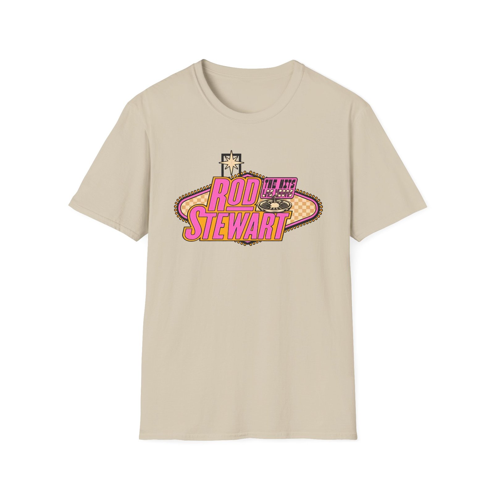 R S the Hits Vegas Marquee Unisex Softstyle T-Shirt