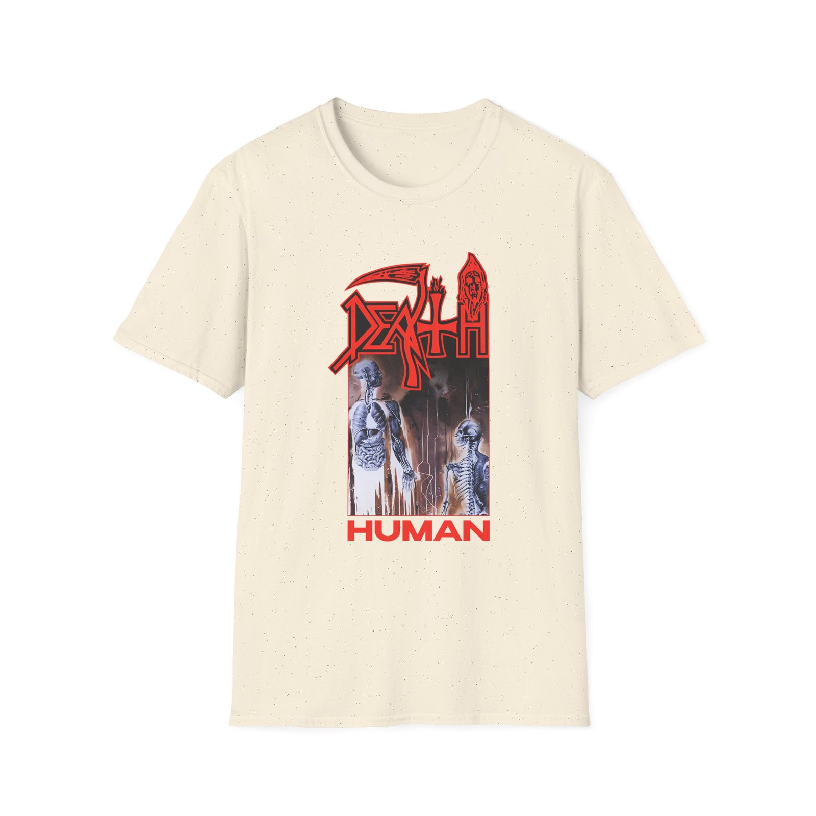Death Human Unisex Softstyle T-Shirt