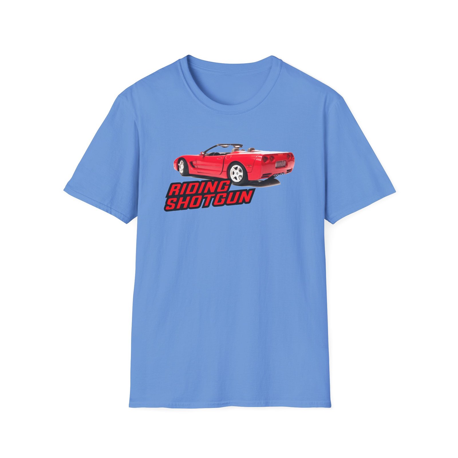 Fletcher Riding Shotgun Unisex Softstyle T-Shirt