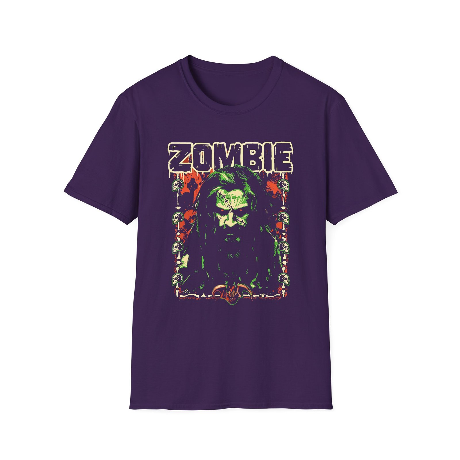 Rob Zombie Bone Frame Unisex Softstyle T-Shirt