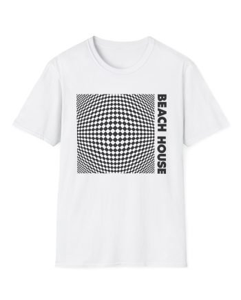 Beach House 7 Op Art Unisex Softstyle T-Shirt