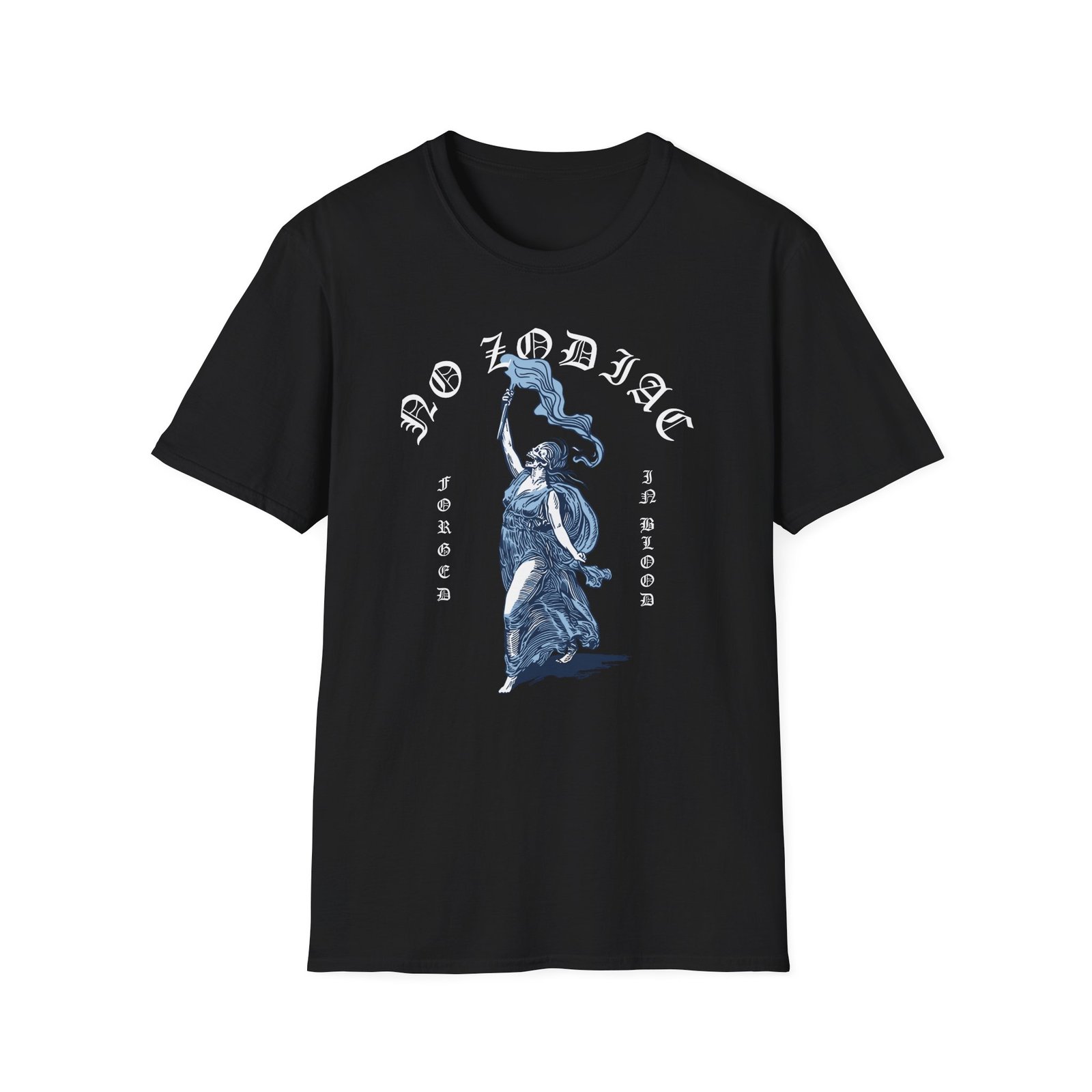 No Zodiac Torch Unisex Softstyle T-Shirt