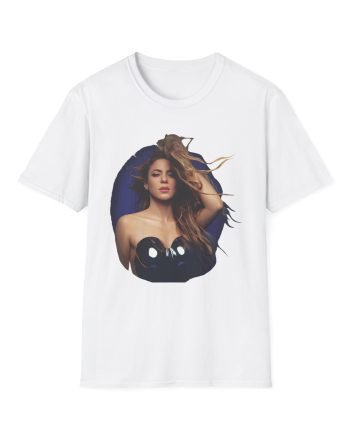 Shakira Sapphire Aura Unisex Softstyle T-Shirt