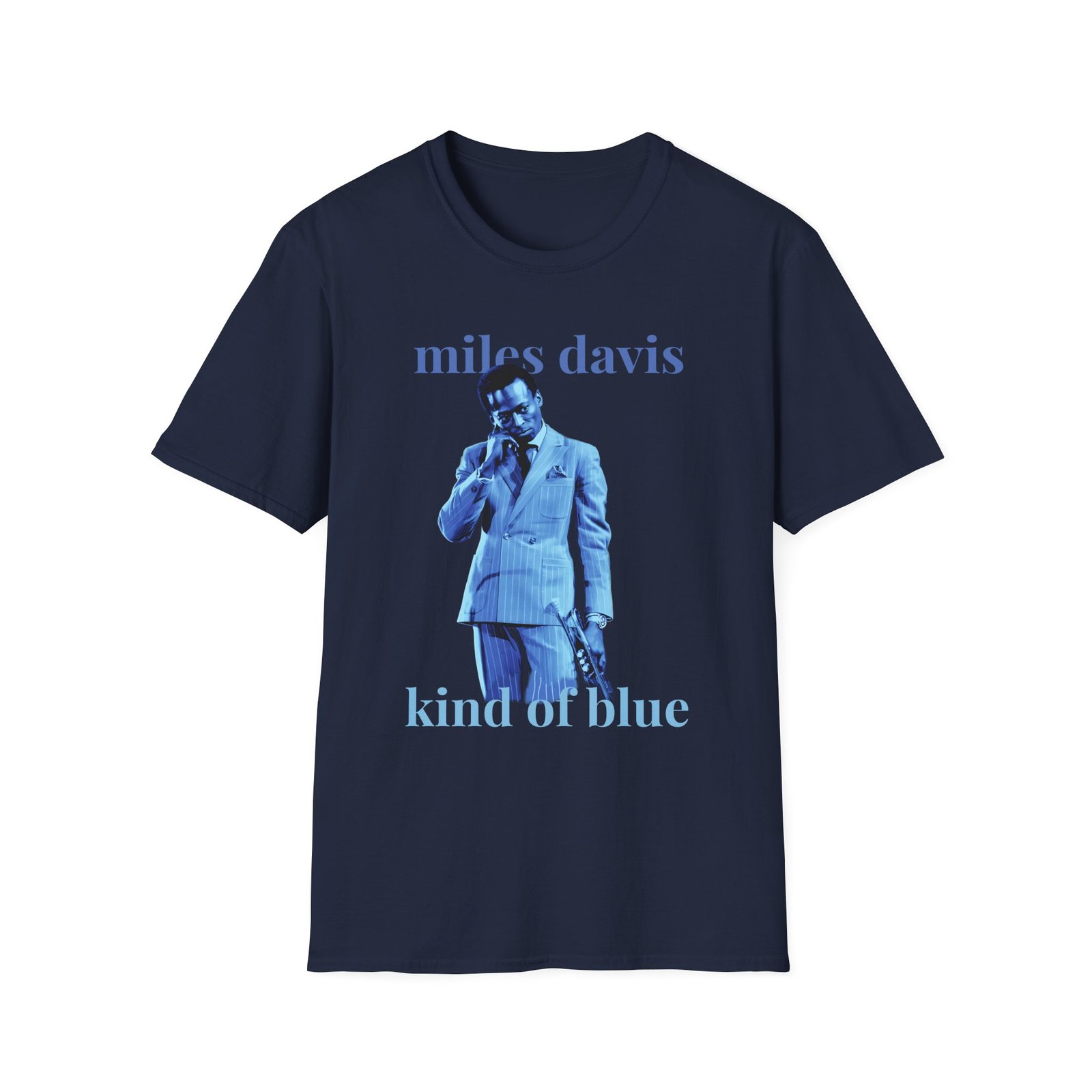 Miles Davis Kind of Blue Unisex Softstyle T-Shirt