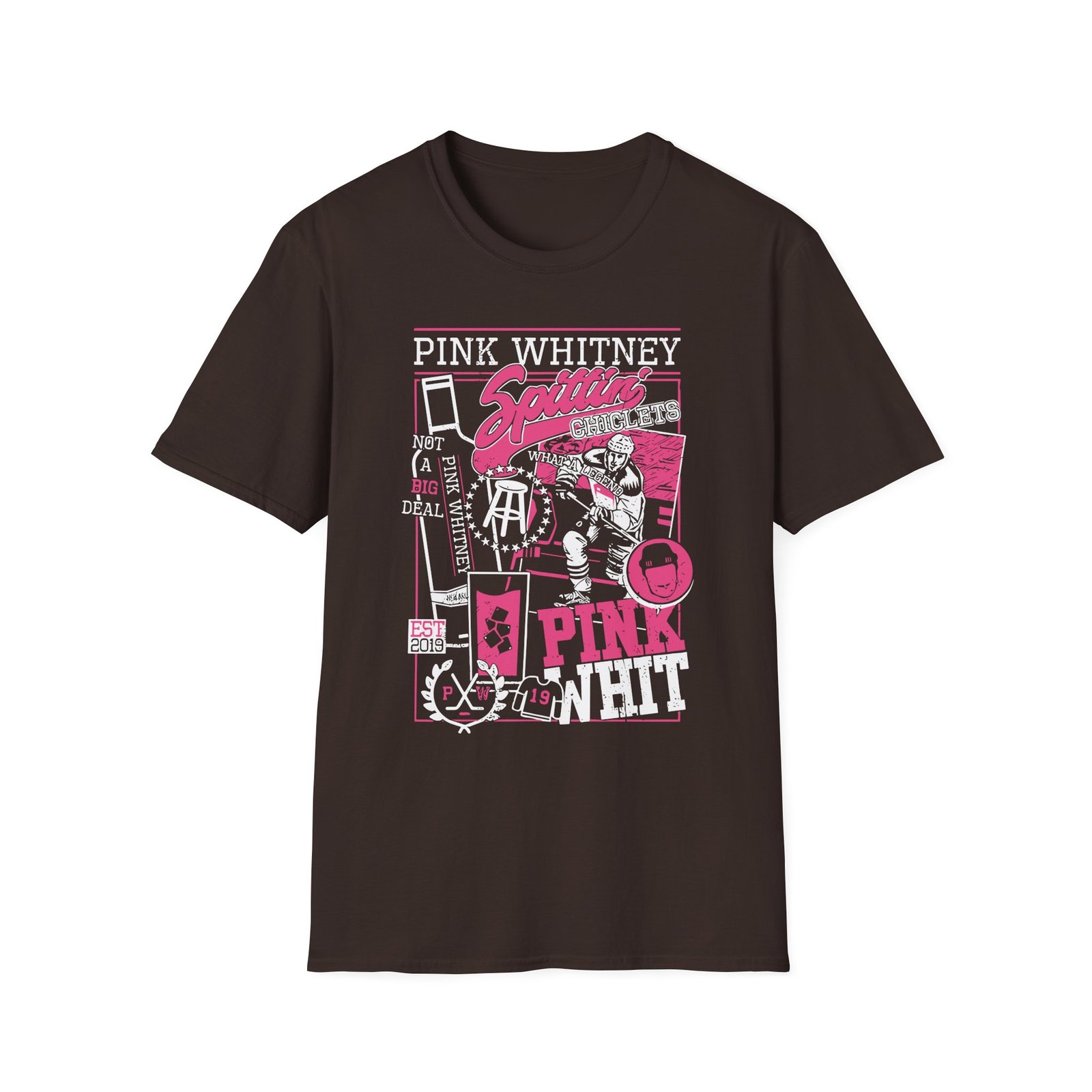 Spittin Chiclets Pink Whitney Unisex Softstyle T-Shirt