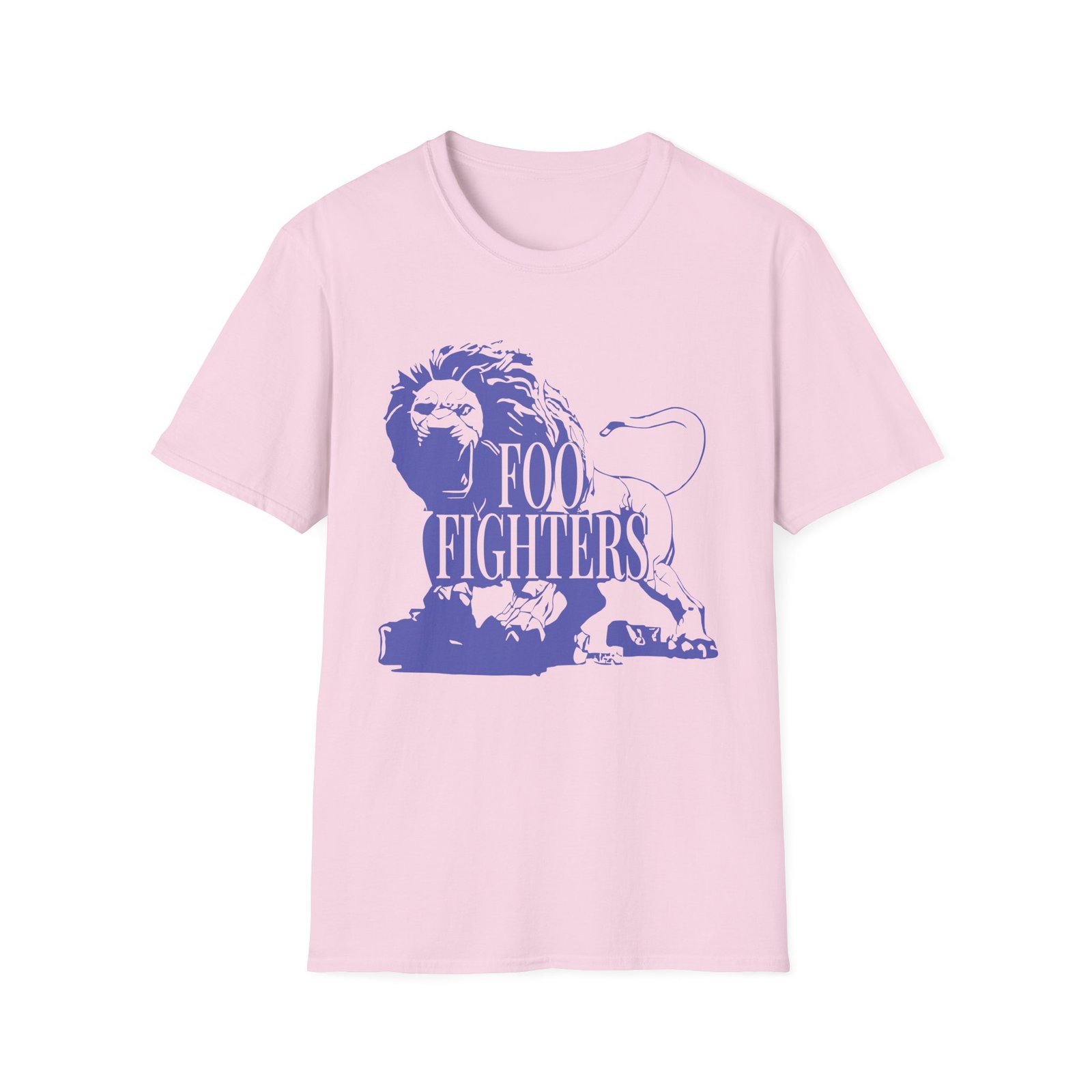 Foo Fighters Ff Lion Unisex Softstyle T-Shirt