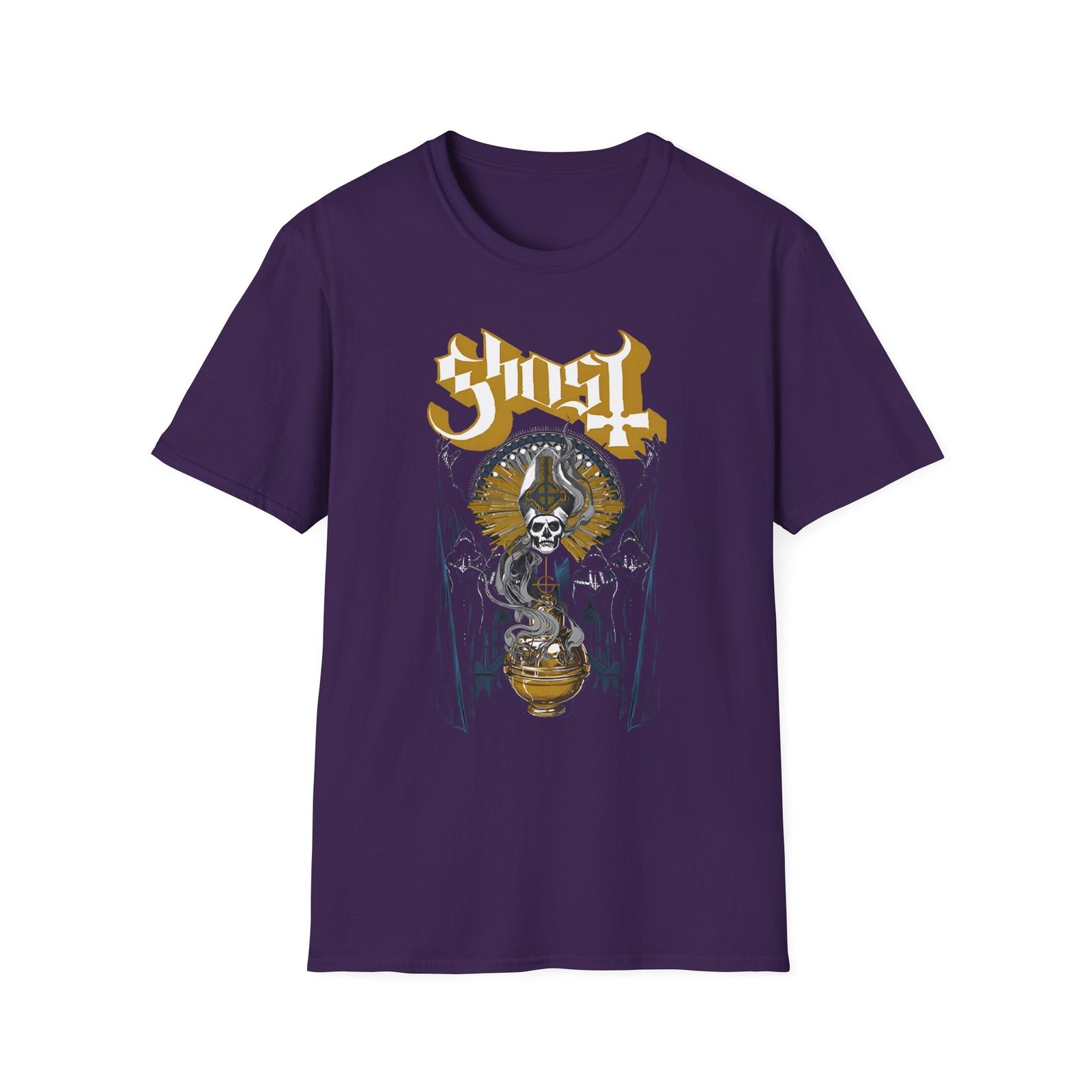 Ghost Band Benifficense Unisex Softstyle T-Shirt