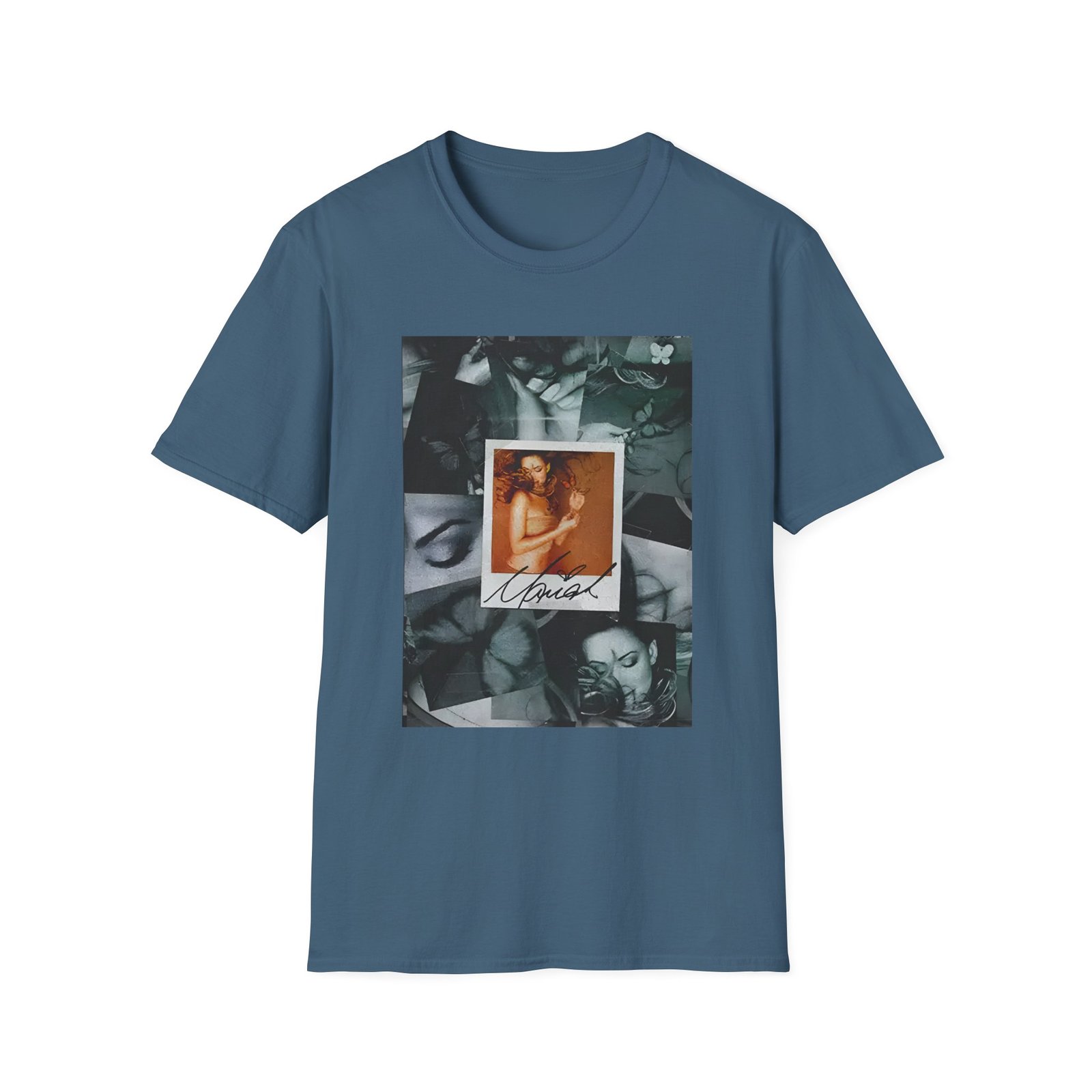 Mariah Carey Butterfly Collage Unisex Softstyle T-Shirt