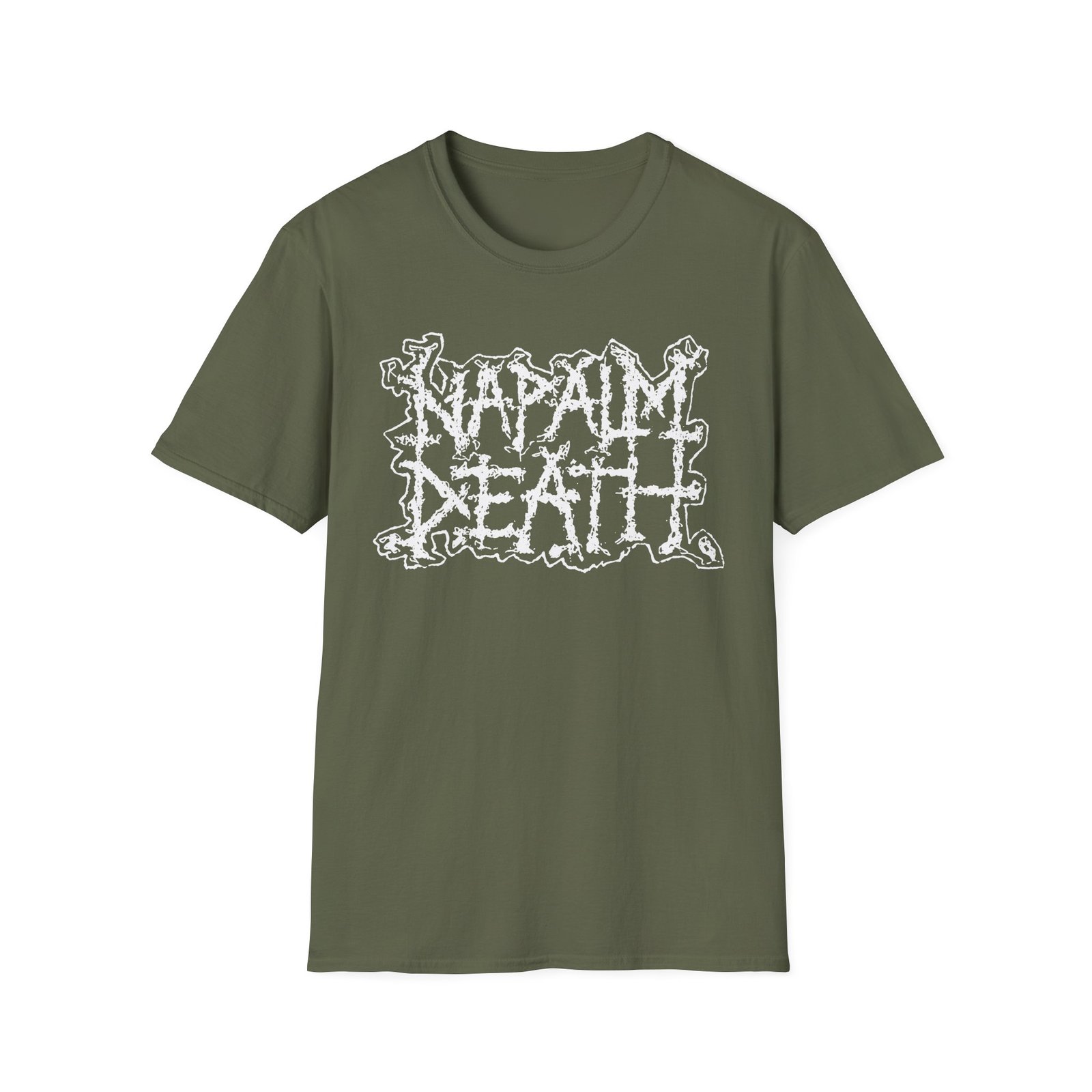 Napalm Death Logo Unisex Softstyle T-Shirt