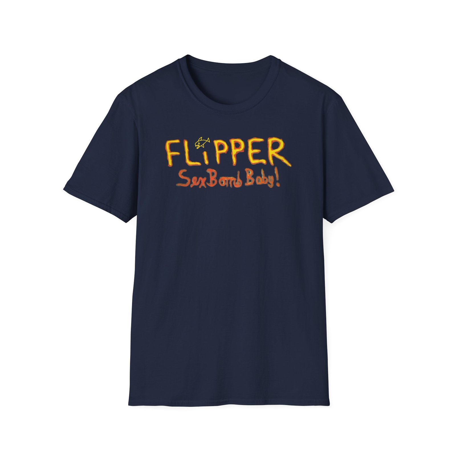 Flipper Sex Bomb Baby Unisex Softstyle T-Shirt