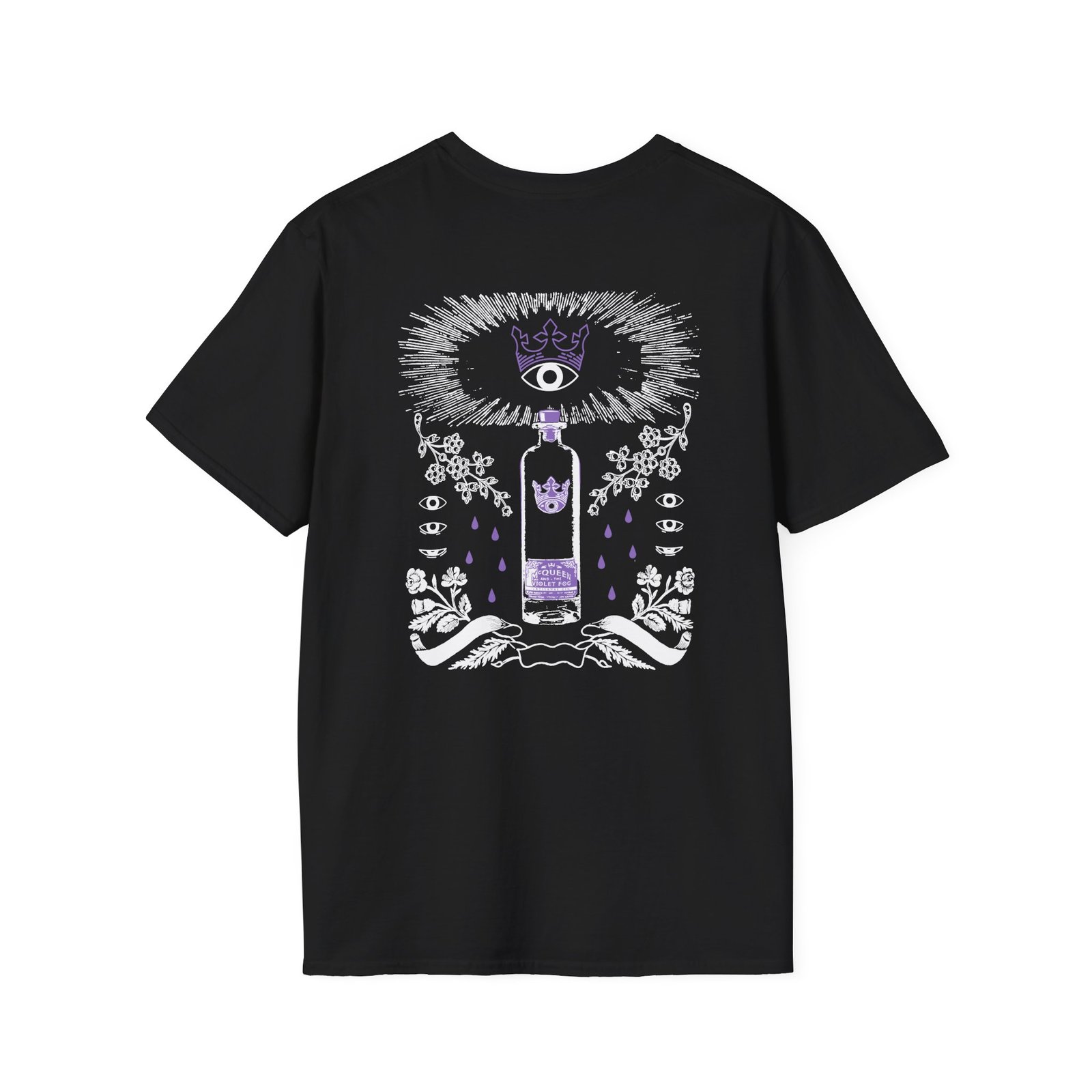 Wiz Khalifa McQueen and the Violet Fog Unisex Softstyle T-Shirt