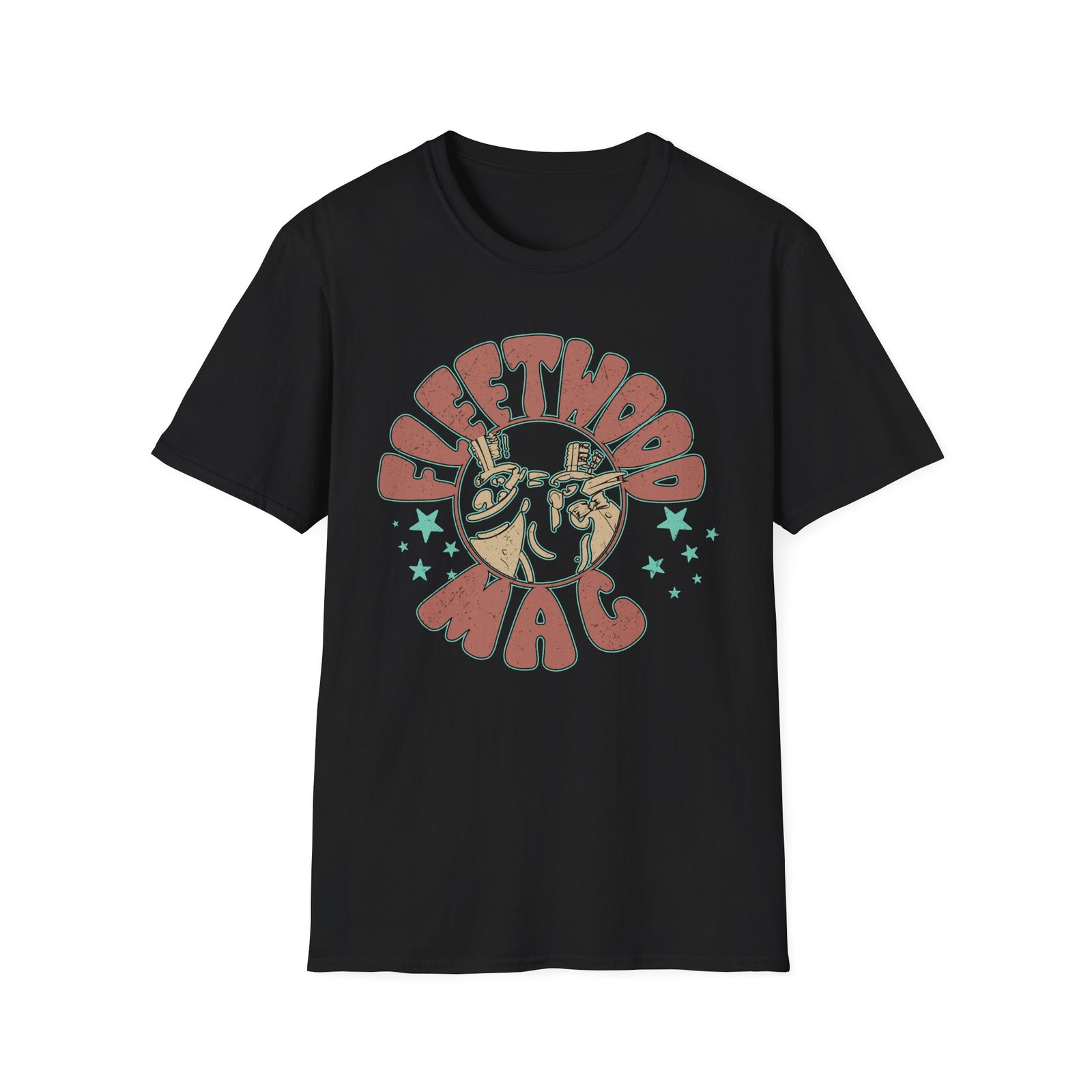 Fleetwood Mac Stars & Penguins unisex softstyle t-shirt