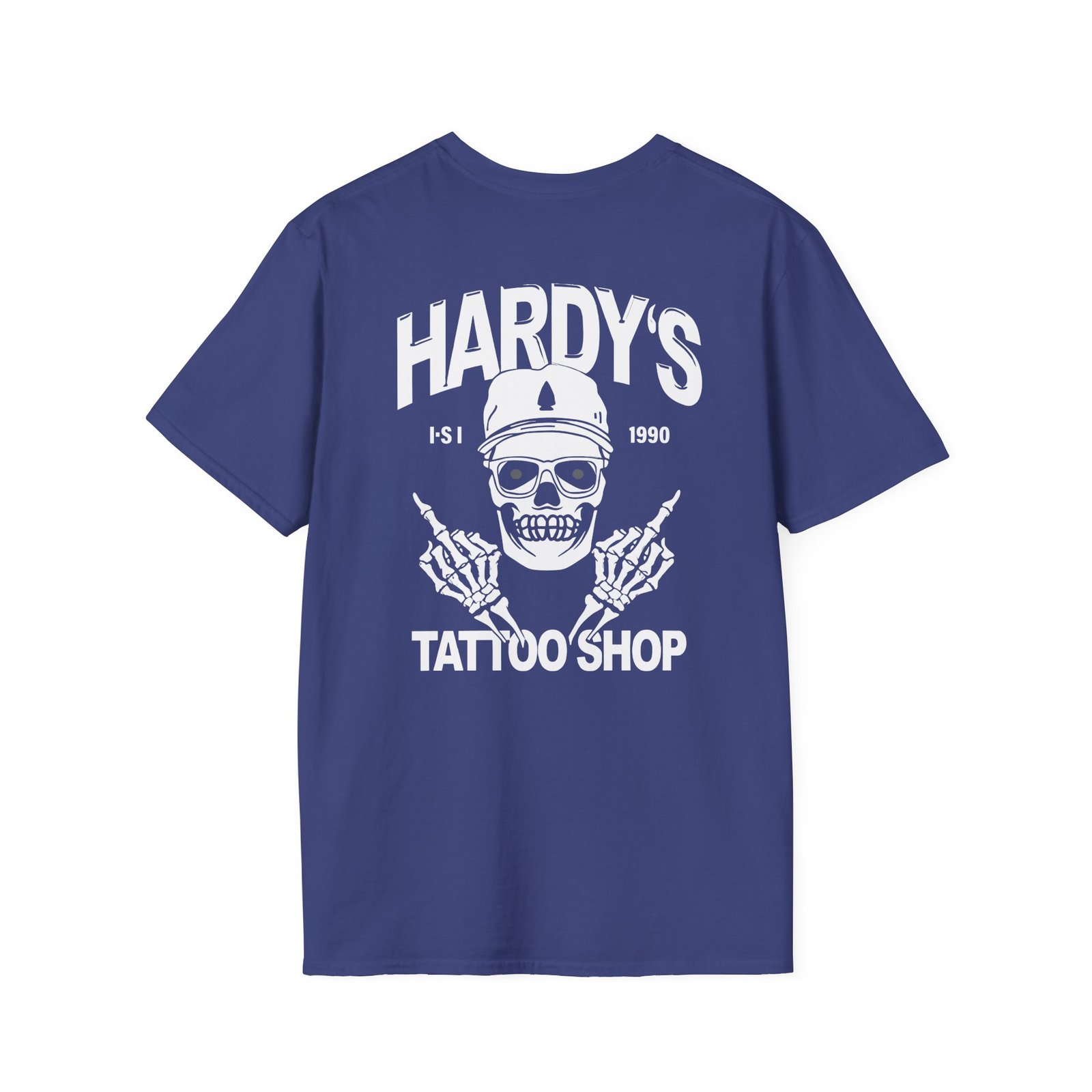 Hardy Tattoo Shop Unisex Softstyle T-Shirt
