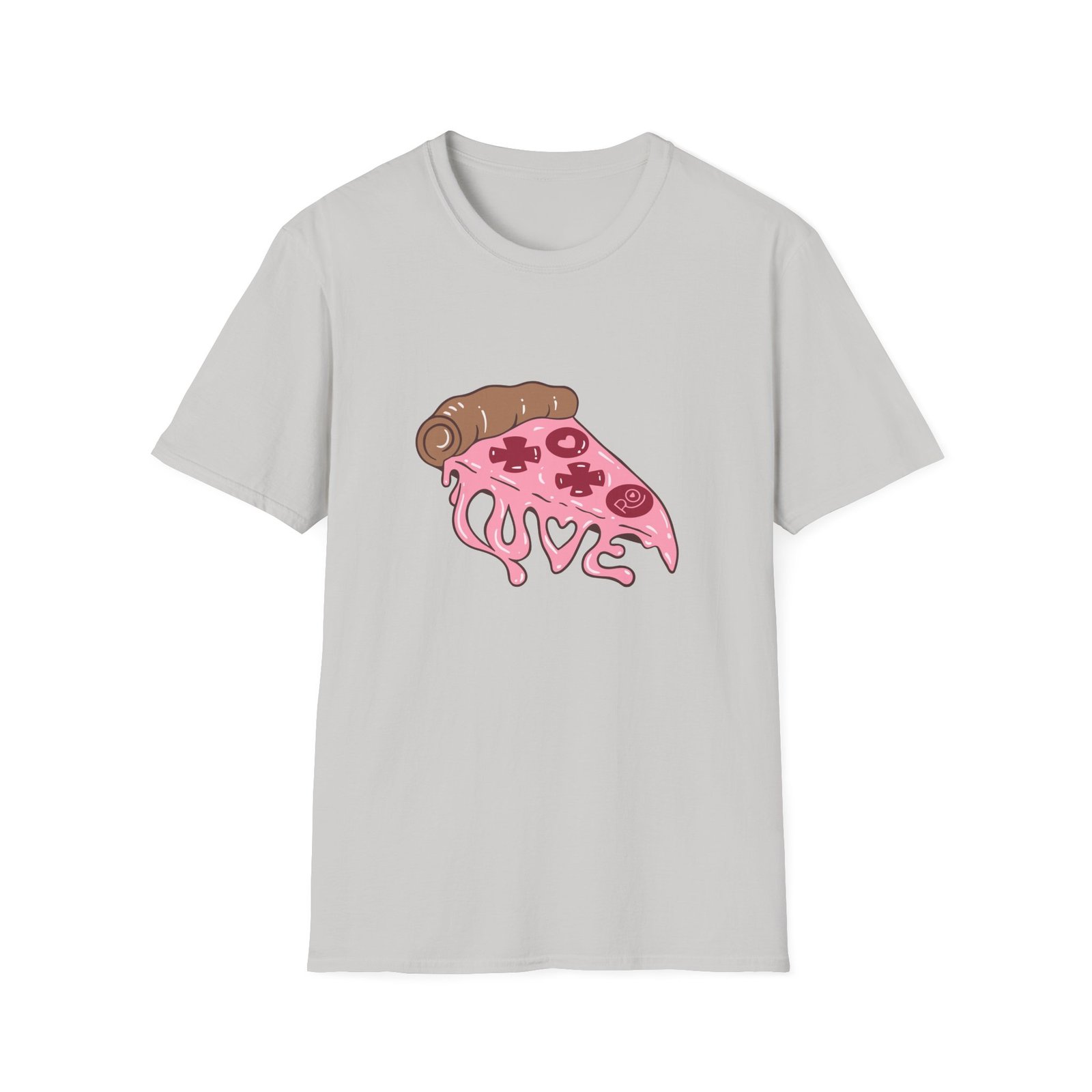 Rosanna Pansino Pizza My Heart Unisex Softstyle T-Shirt