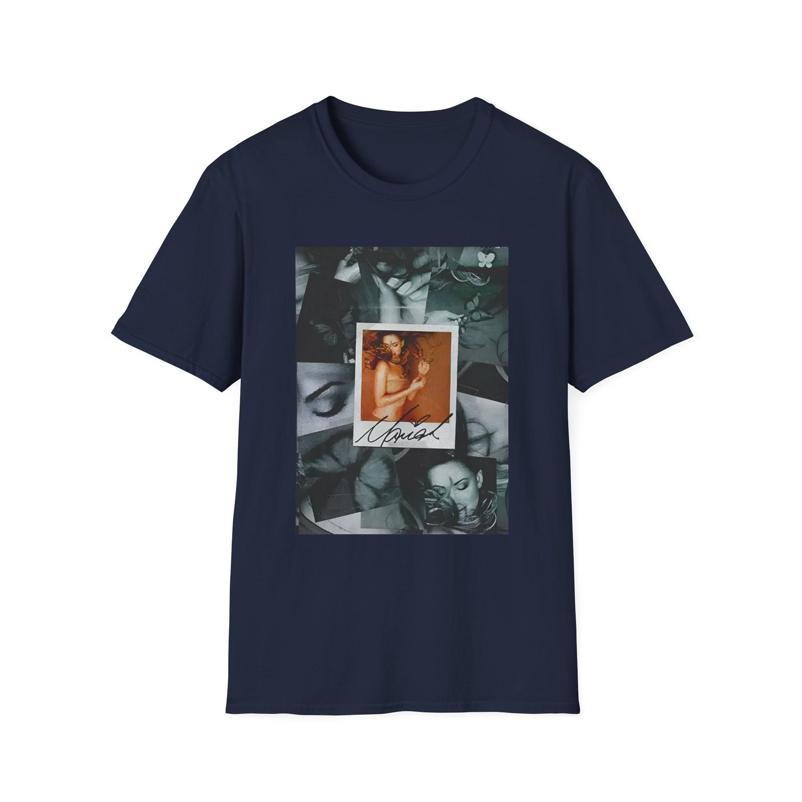 Mariah Carey Butterfly Collage Unisex Softstyle T-Shirt