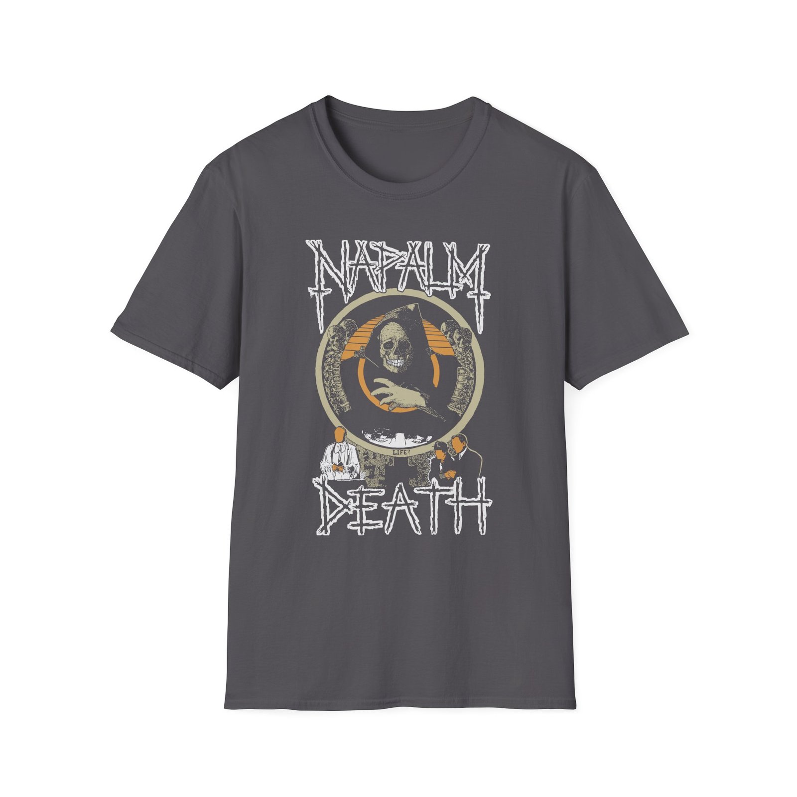 Napalm Death Life? Unisex Softstyle T-Shirt