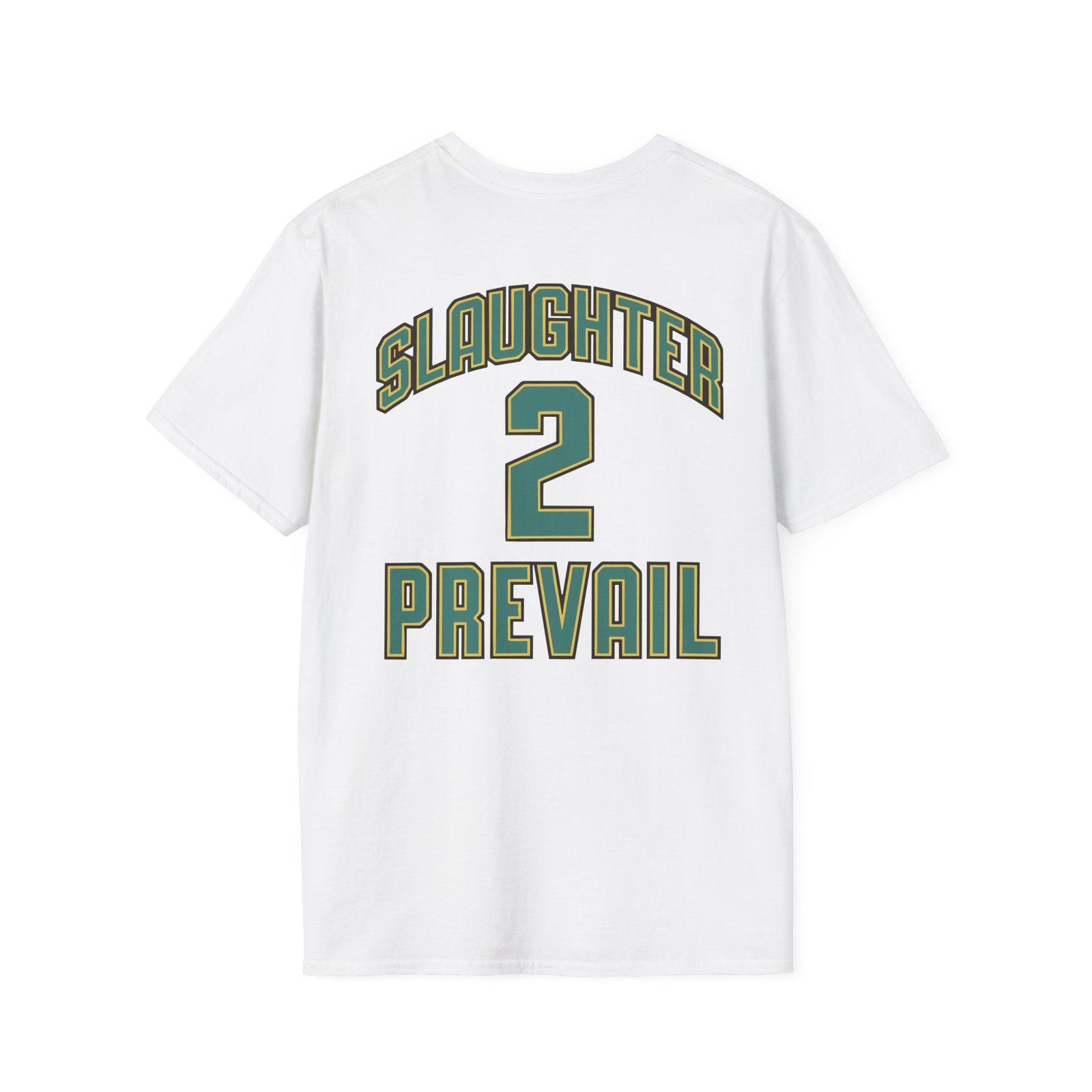 First Blood Slaughter to Prevail Hockey Unisex Softstyle T-Shirt