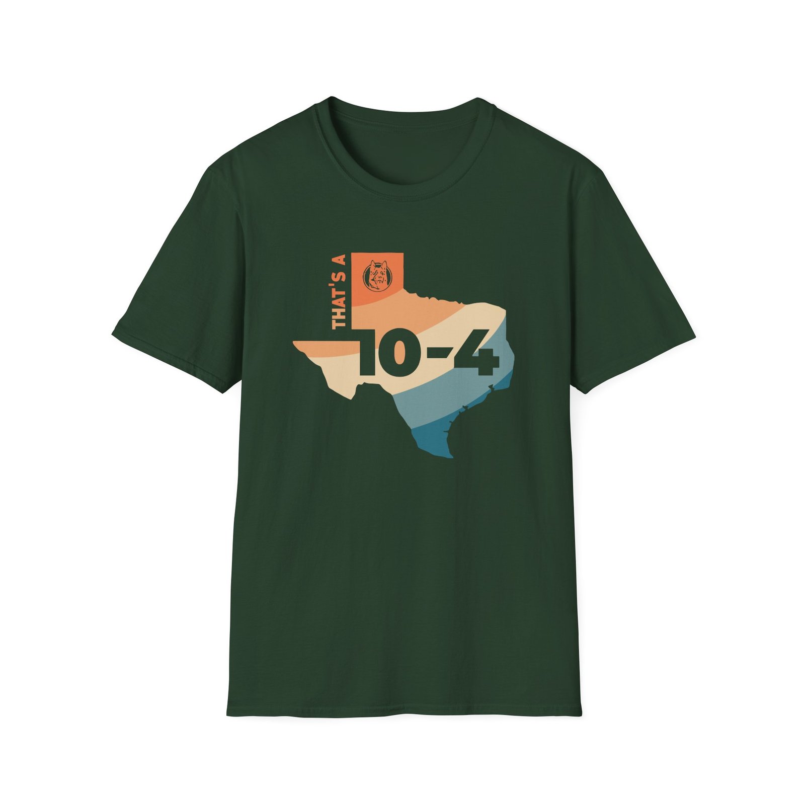 Letterkenny Texas Sized 10-4 Unisex Softstyle T-Shirt