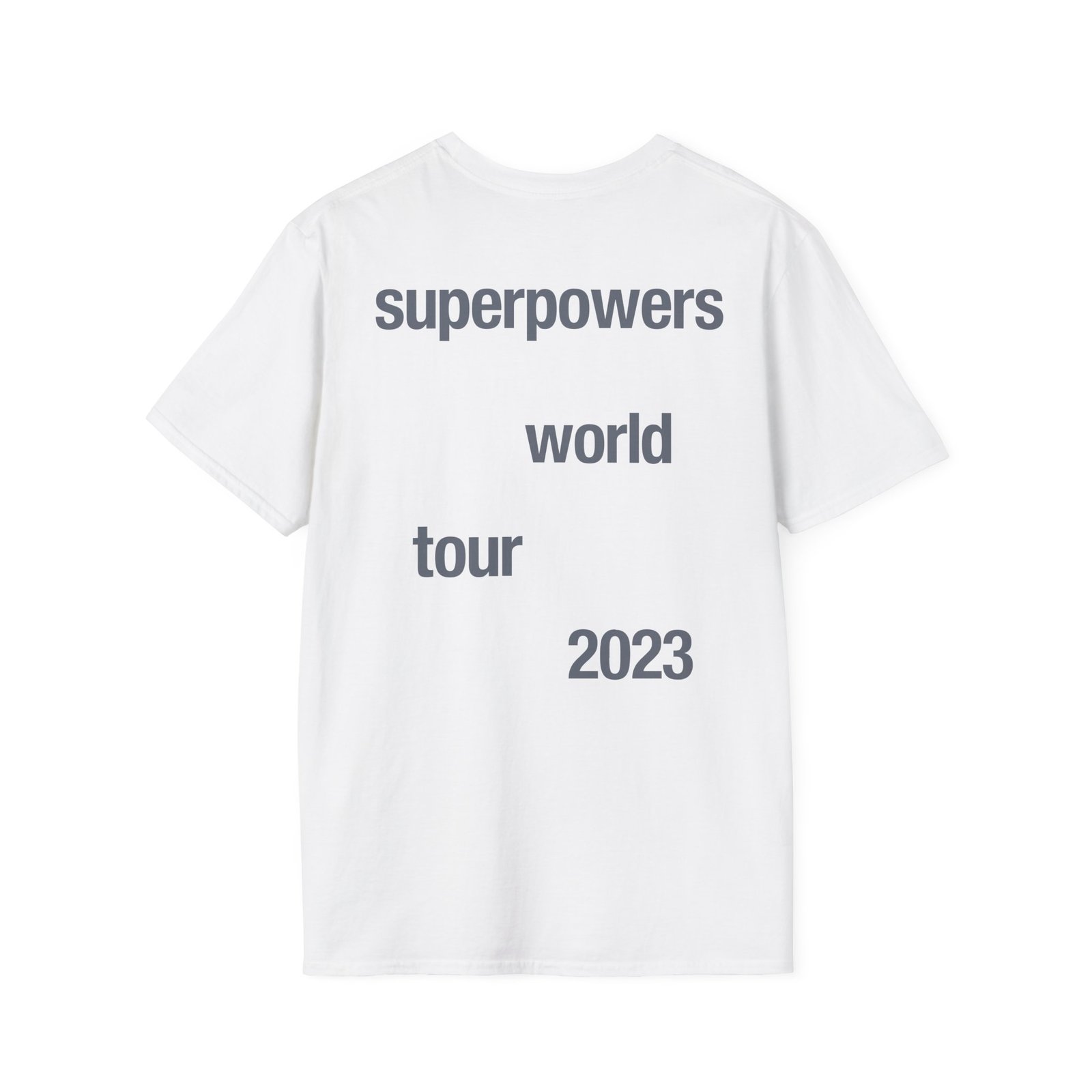 Daniel Caesar Superpowers World Tour Unisex Softstyle T-Shirt
