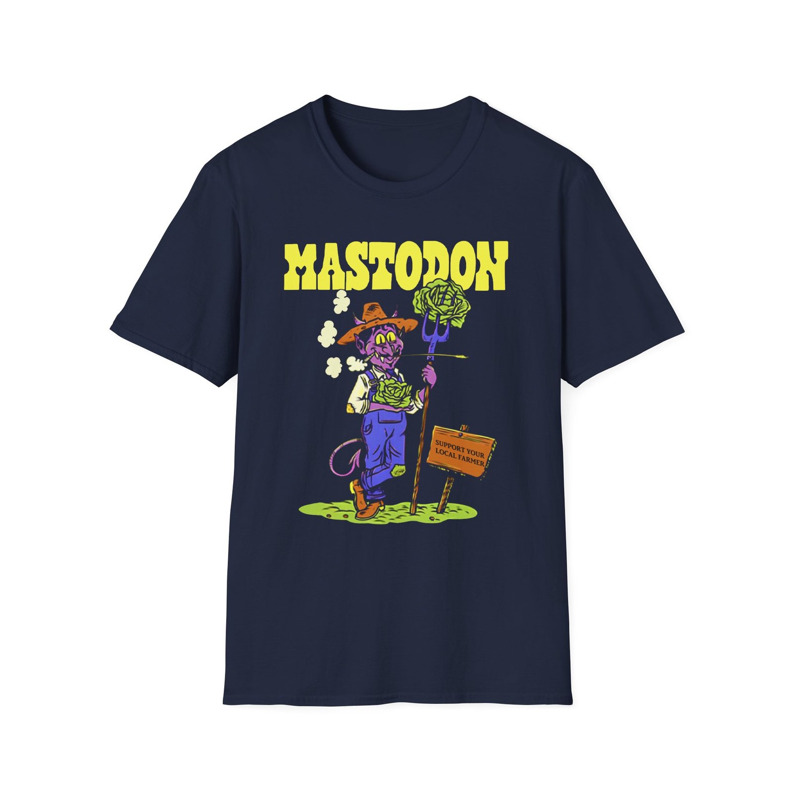 Mastodon Devil's Lettuce Unisex Softstyle T-Shirt