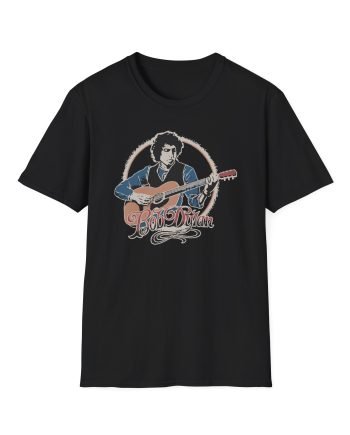 Bob Dylan Acoustic Unisex Softstyle T-Shirt
