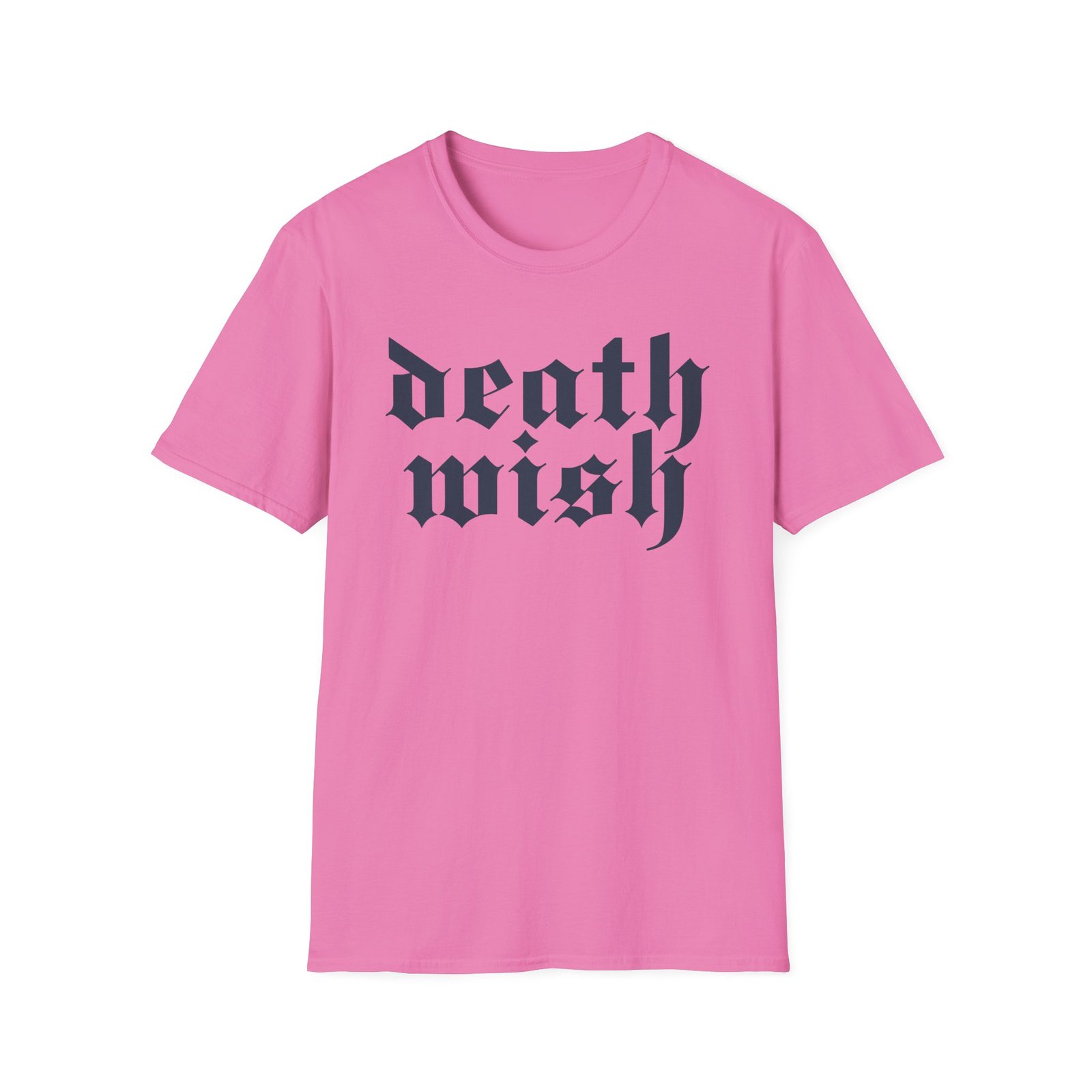 Deathwish Stacked Logo unisex softstyle t-shirt