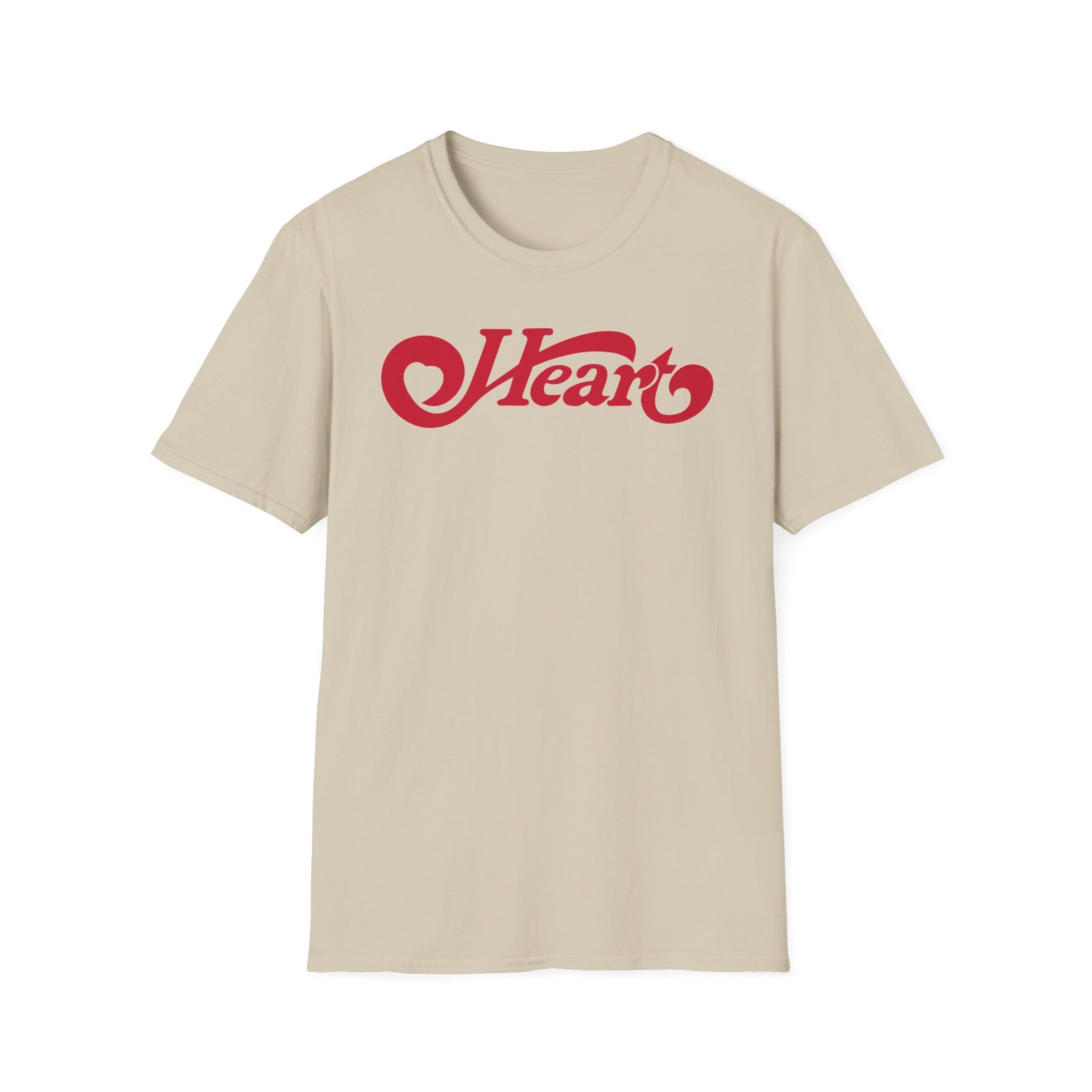 Heart Band Unisex Softstyle T-Shirt