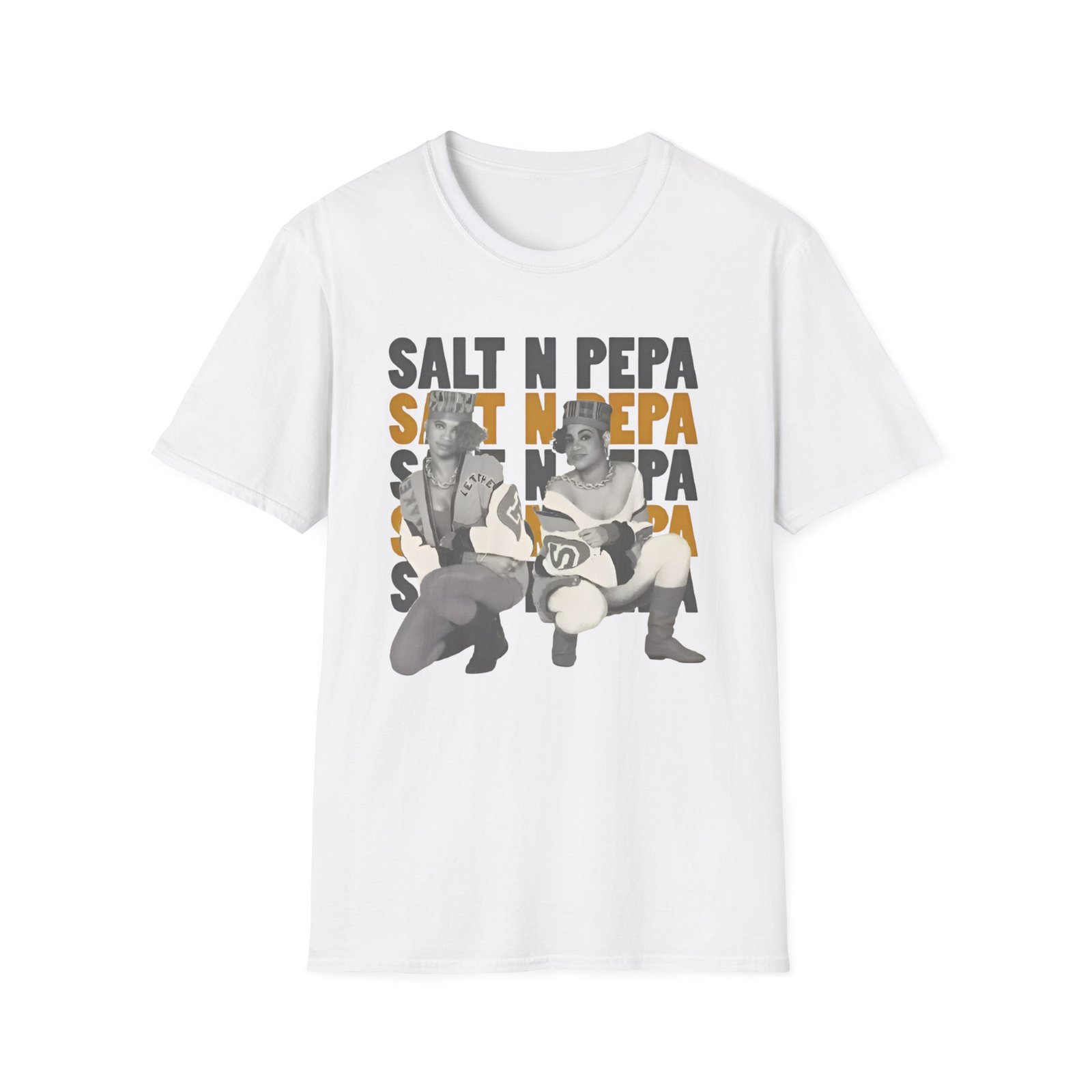 Salt-n-pepa Duo Photo Unisex Softstyle T-Shirt