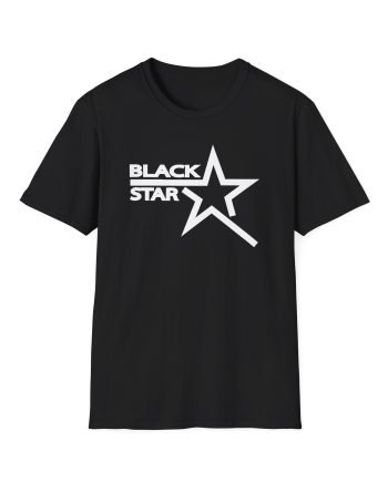 Black Star Unisex Softstyle T-Shirt