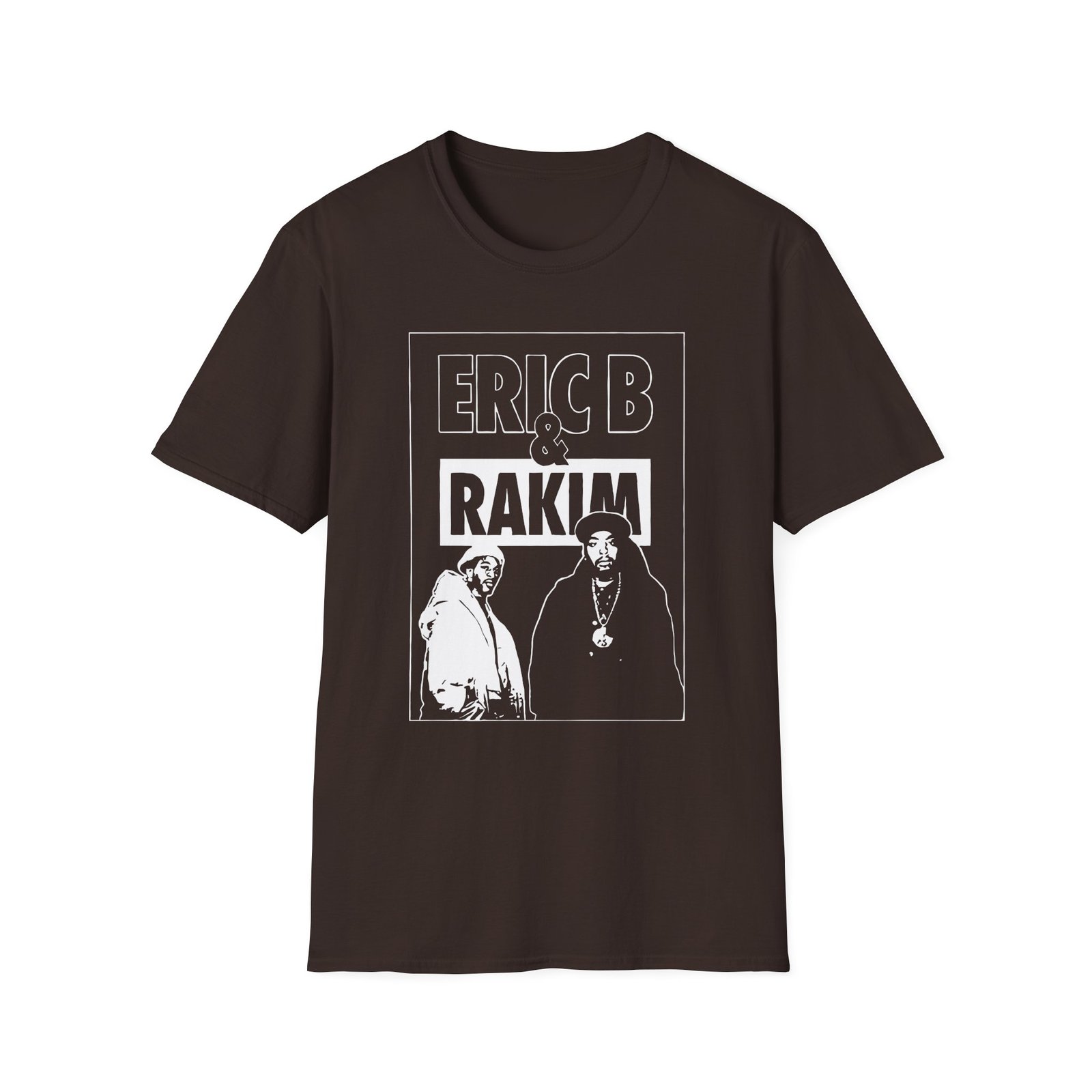 Eric B Rakim Blackout Unisex Softstyle T-Shirt