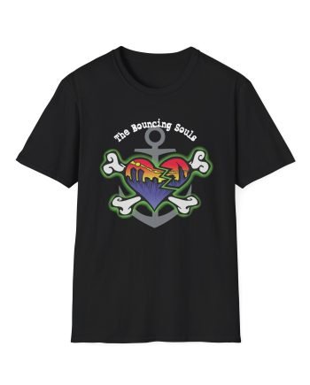 The Bouncing Souls Skyline Heart Unisex Softstyle T-Shirt