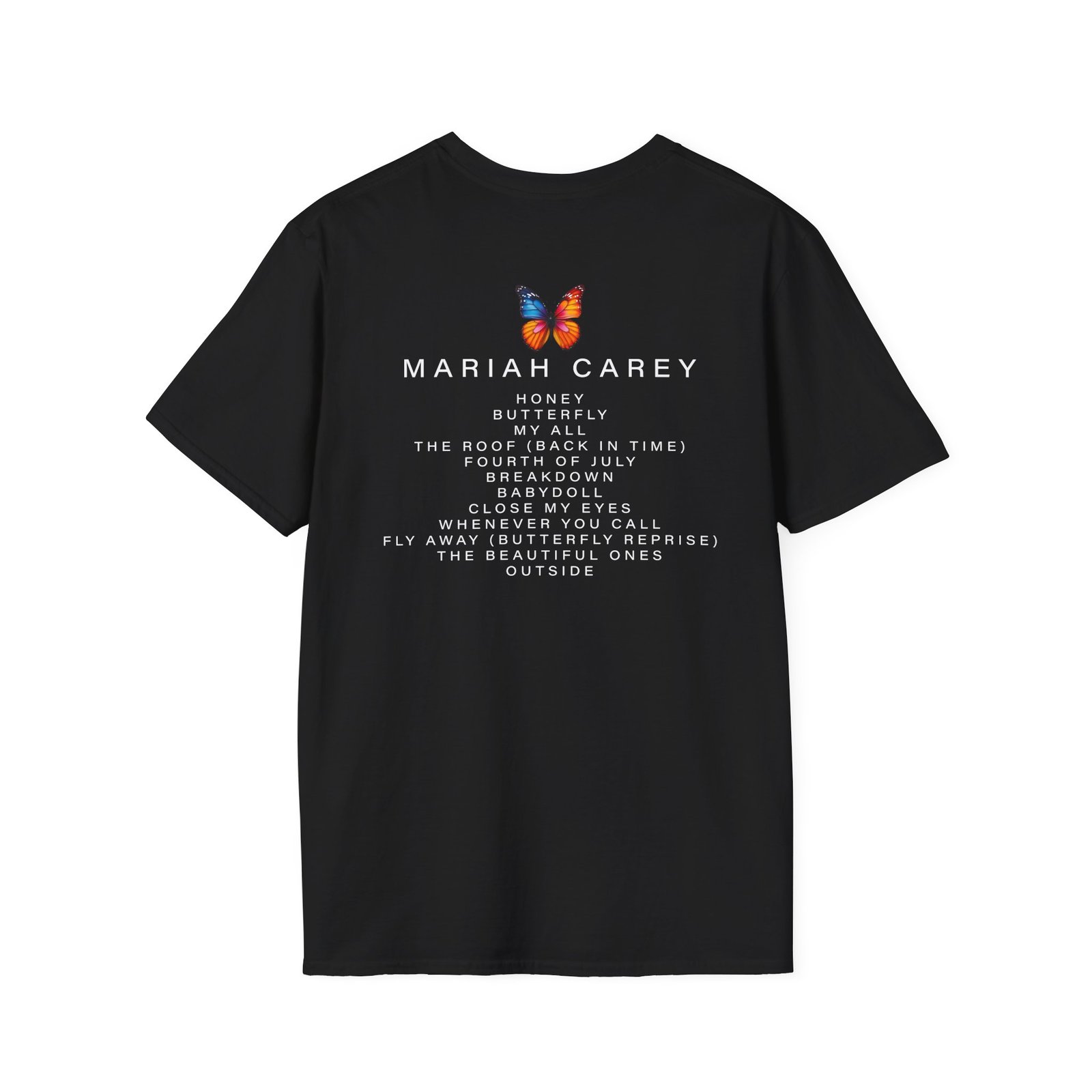 Mariah Carey Butterfly Unisex Softstyle T-Shirt