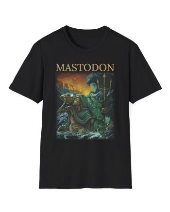 Mastodon Vignette Horse Remission Unisex Softstyle T-Shirt