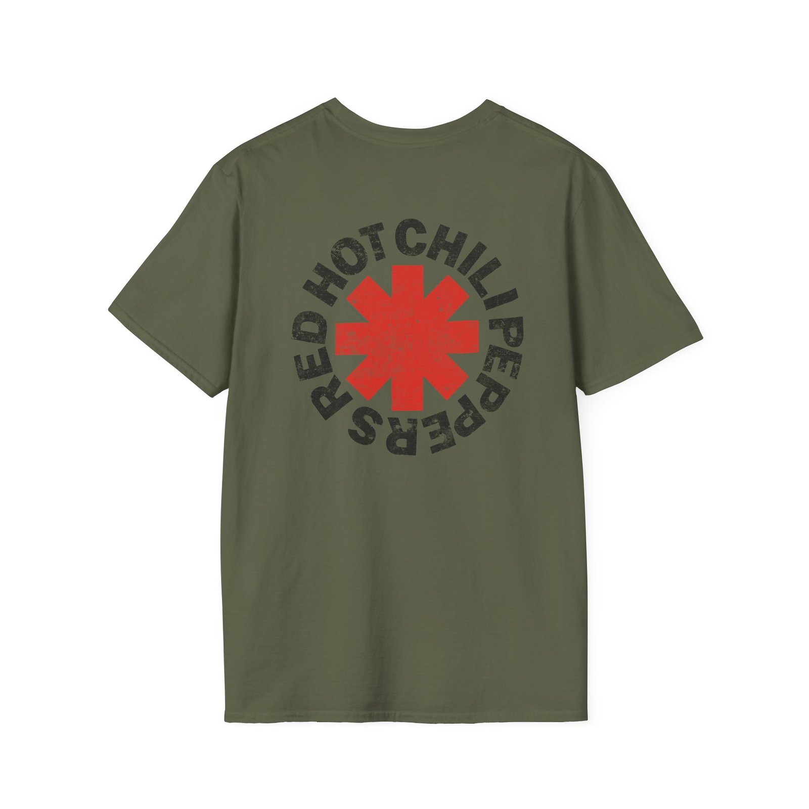 Red Hot Chili Peppers Logo Unisex Softstyle T-Shirt