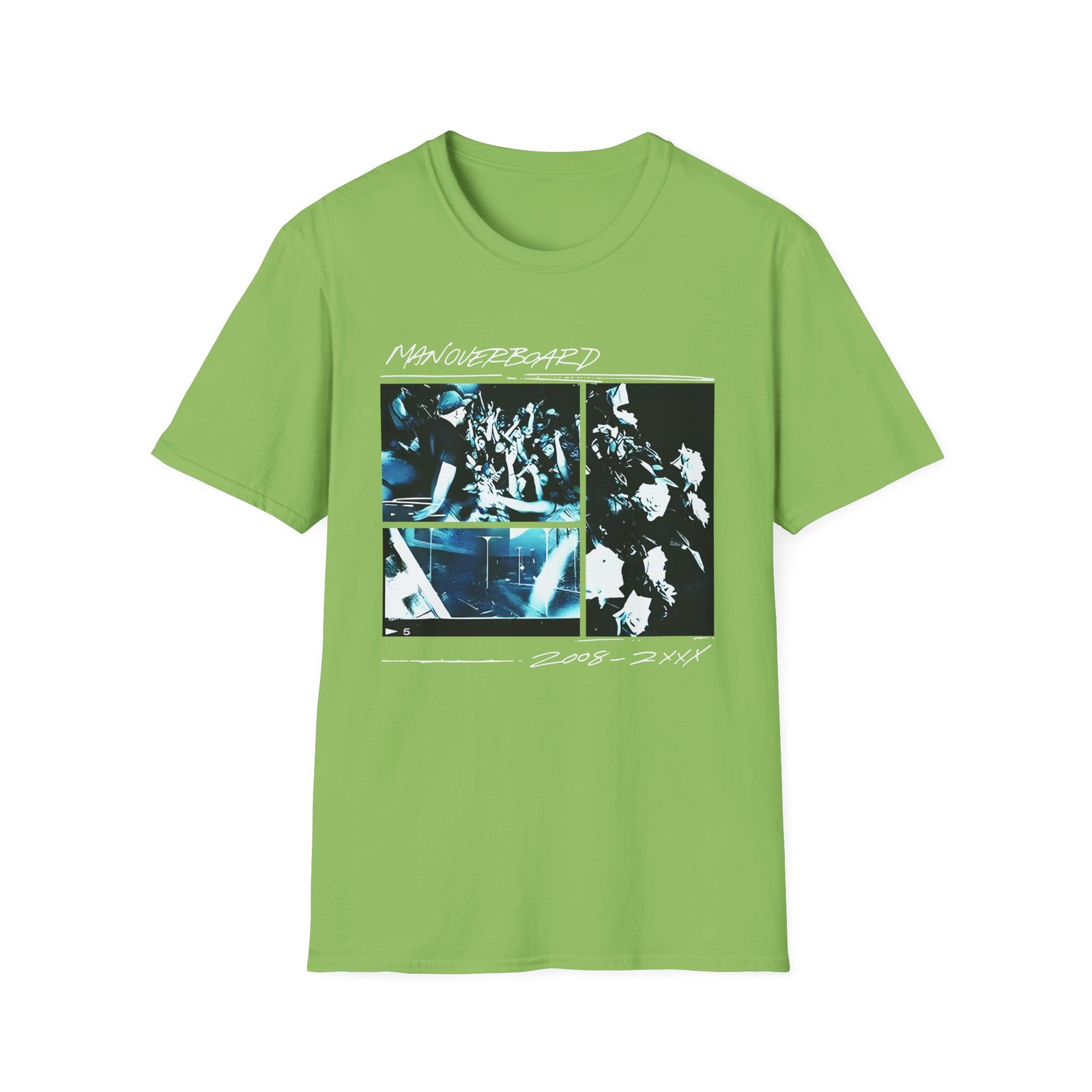 Man Overboard 3 Pics Unisex Softstyle T-Shirt