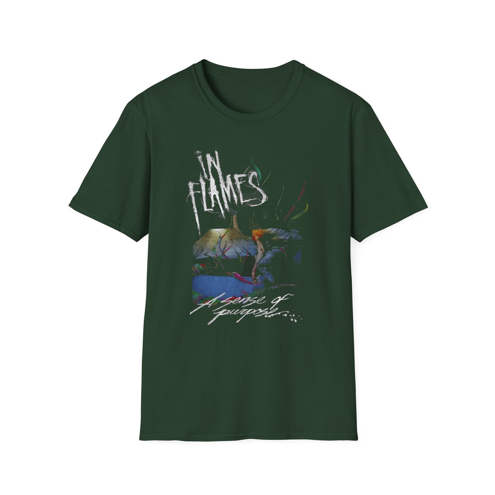 In Flames A Sense of Purpose Unisex Softstyle T-Shirt