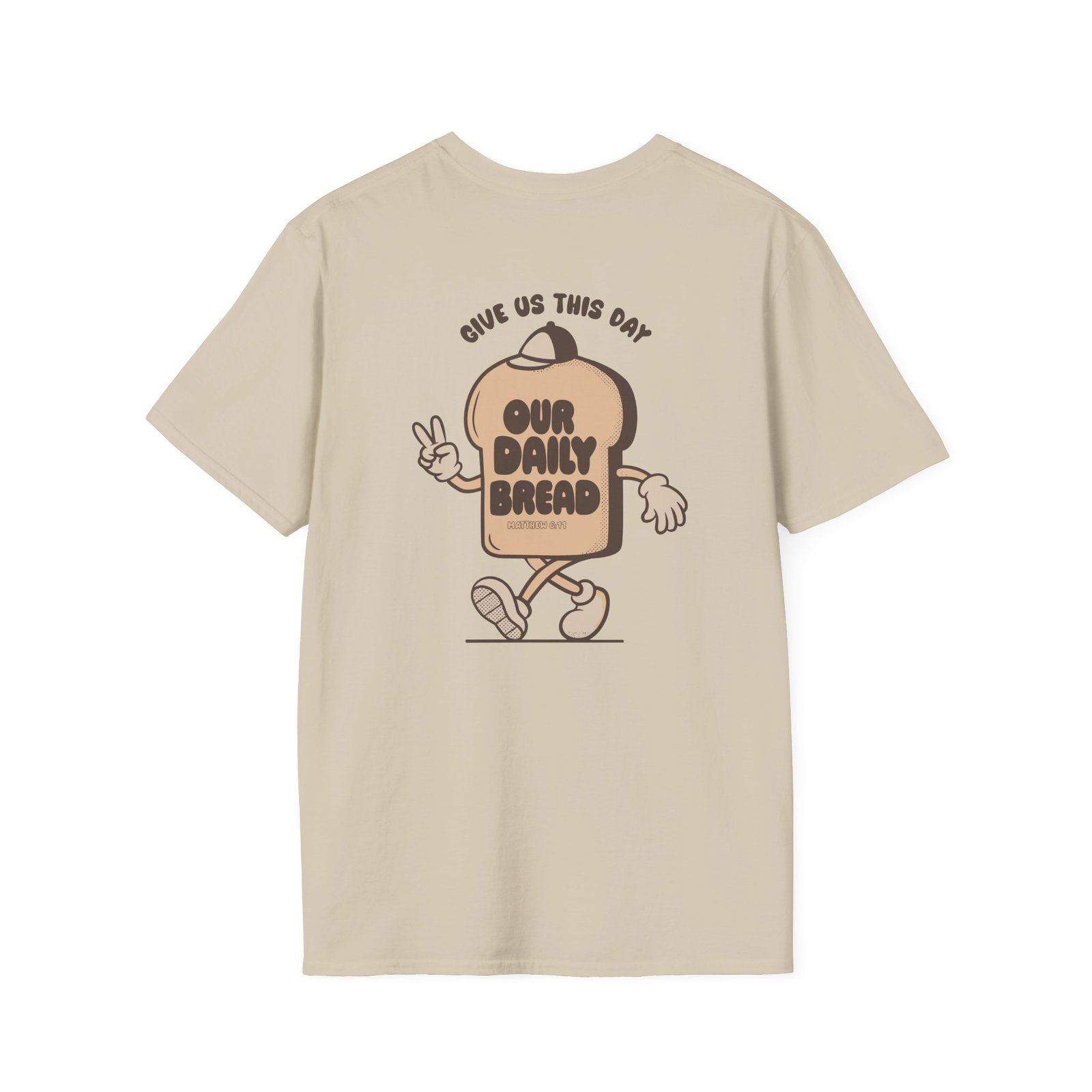 Daily Bread Mushroom Unisex Softstyle T-Shirt