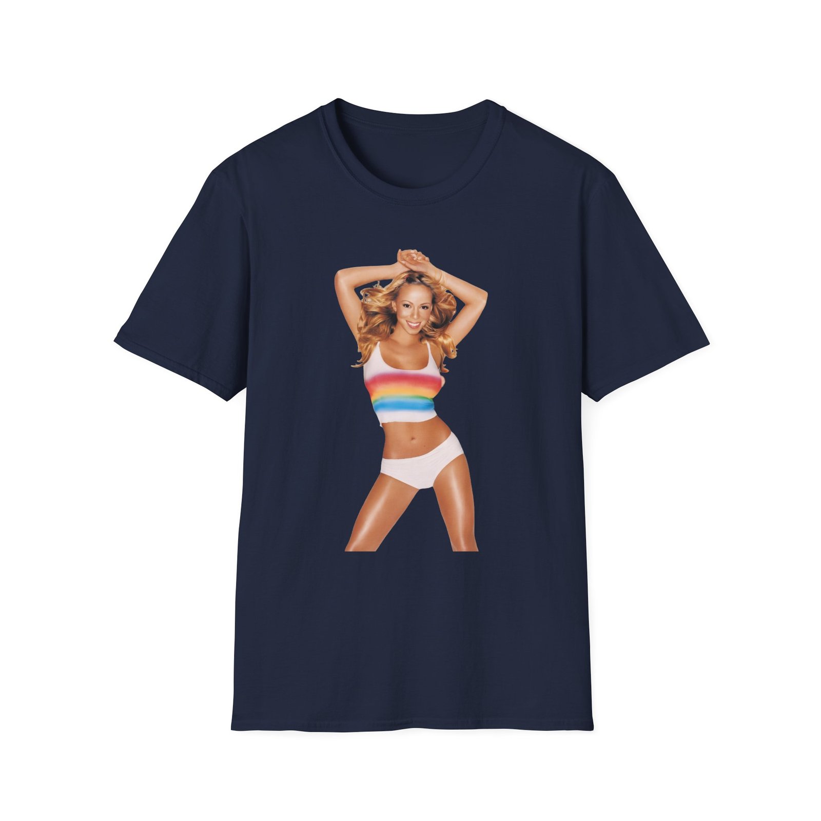 Mariah Carey Rainbow Unisex Softstyle T-Shirt