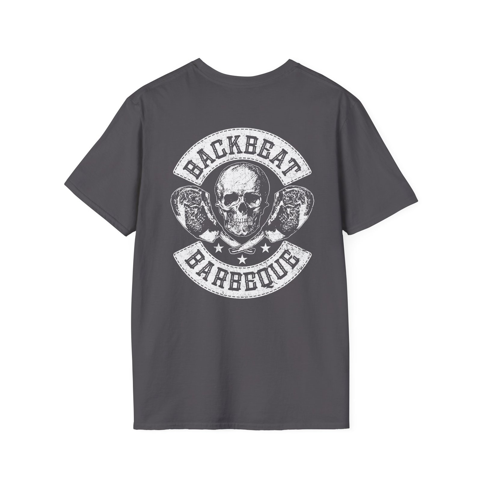 Foo Fighters Backbeat Bbq Logo Unisex Softstyle T-Shirt
