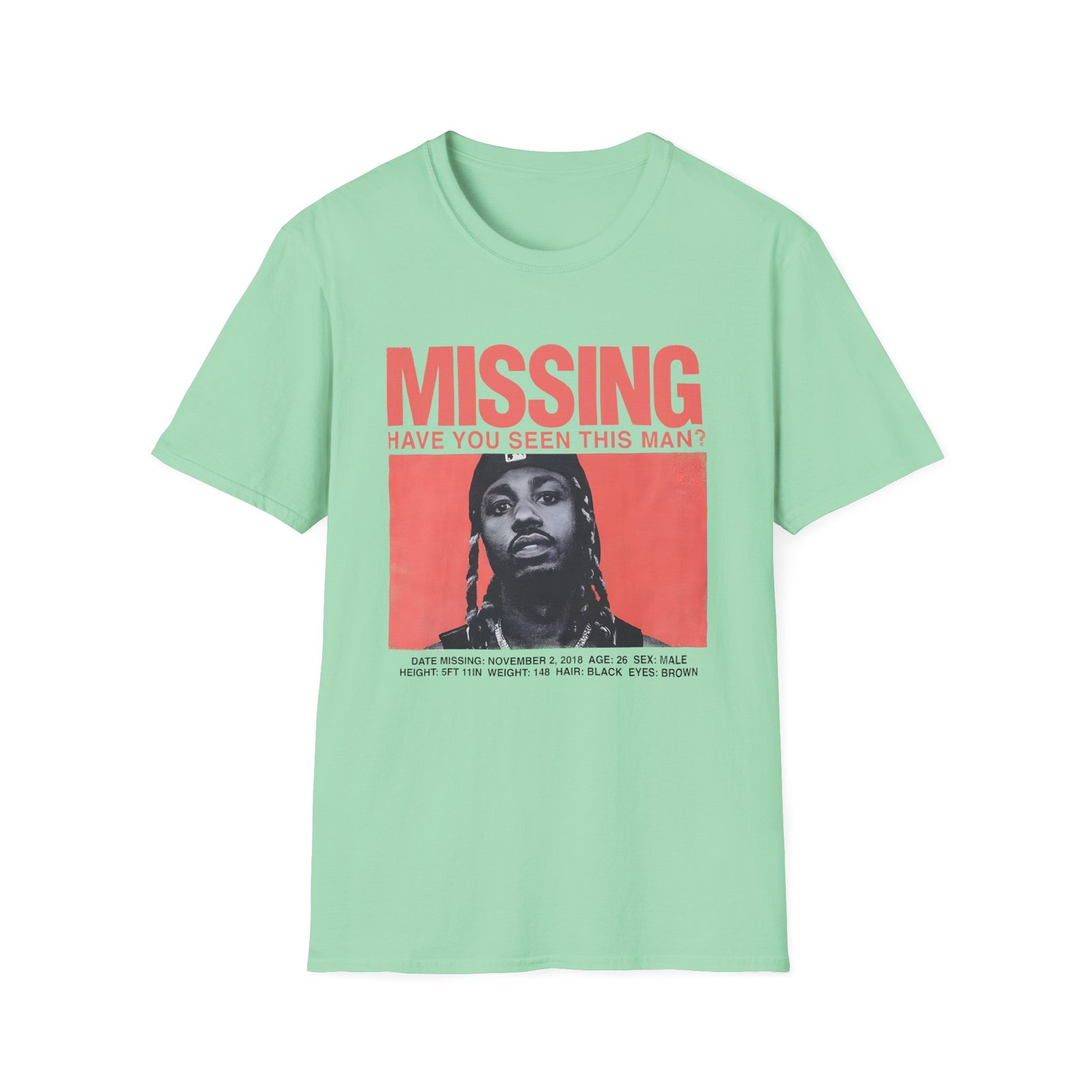 Metro Boomin Missing Poster Unisex Softstyle T-Shirt