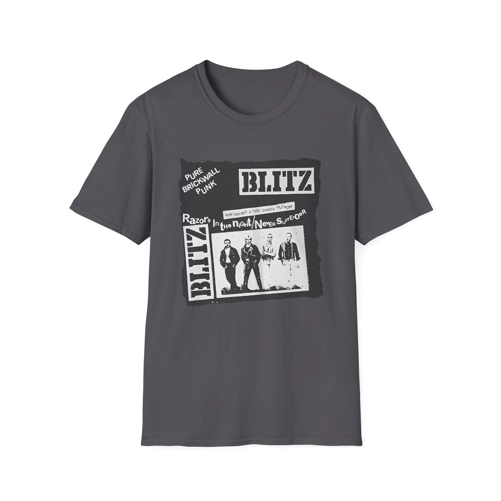 Blitz Pure Brick Wall Unisex Softstyle T-Shirt