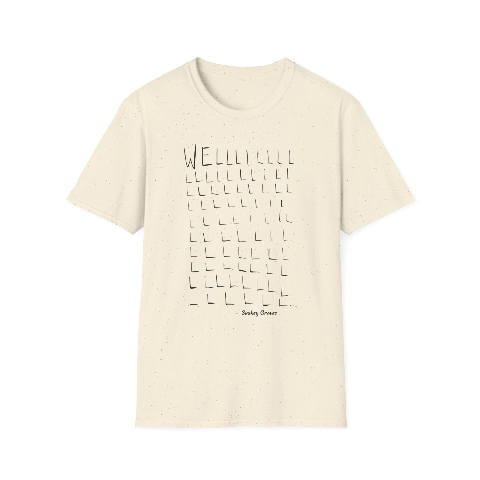 Shakey Graves WELLLL Unisex Softstyle T-Shirt