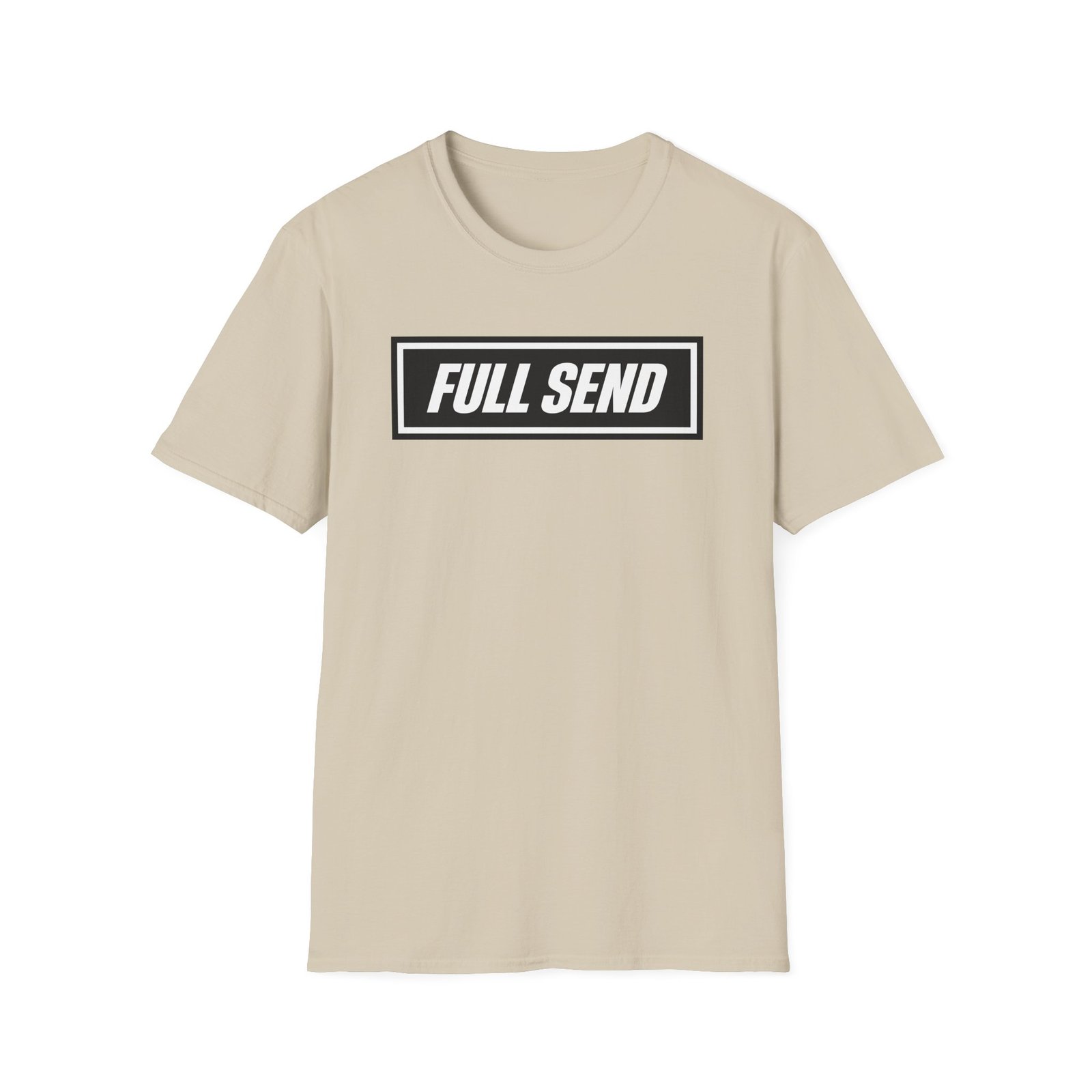 Full Send Logo Unisex Softstyle T-Shirt