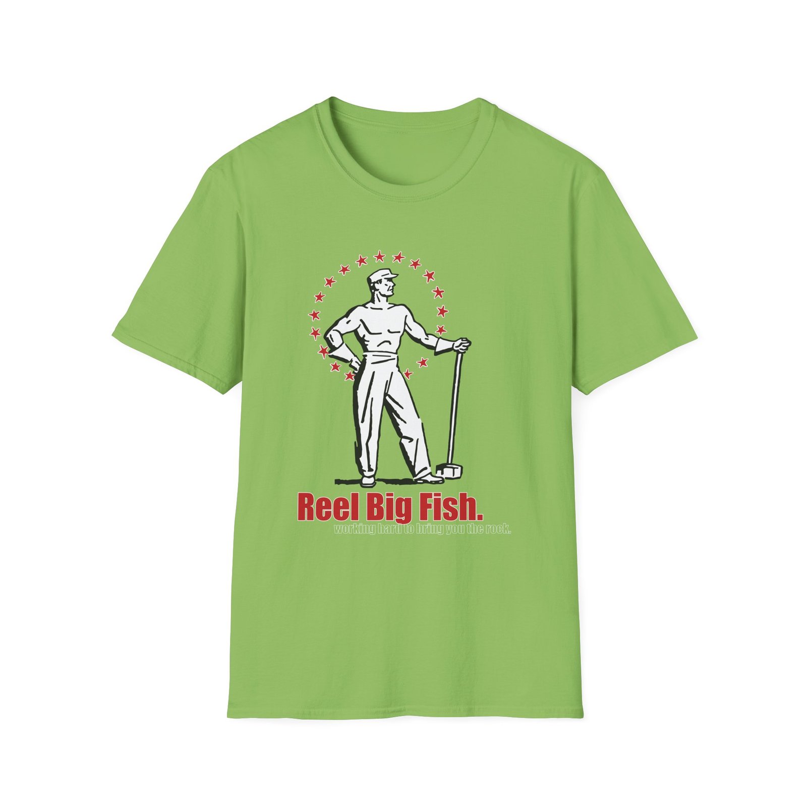 Reel Big Fish Working Hard Unisex Softstyle T-Shirt