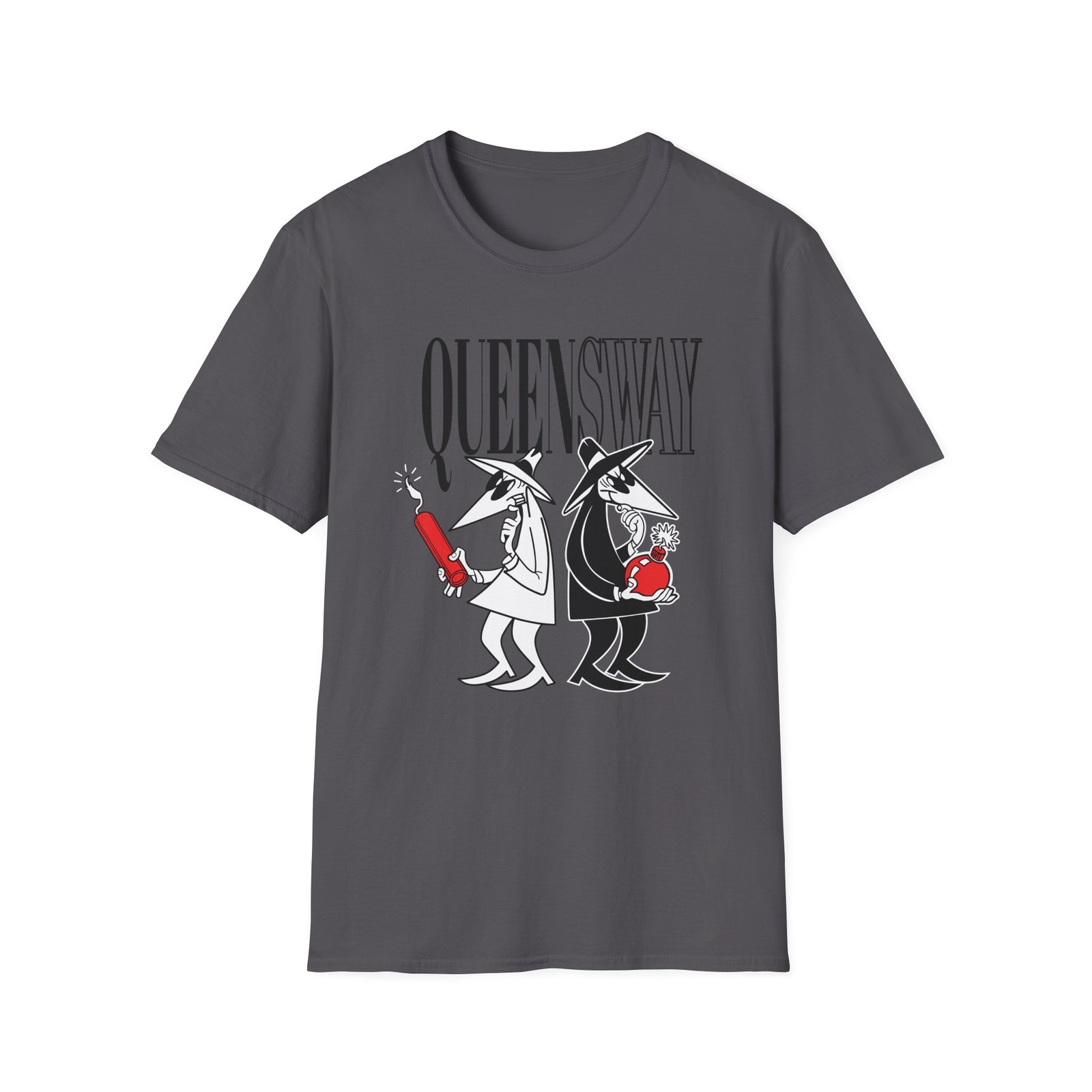 Queensway Spy Vs Spy Unisex Softstyle T-Shirt