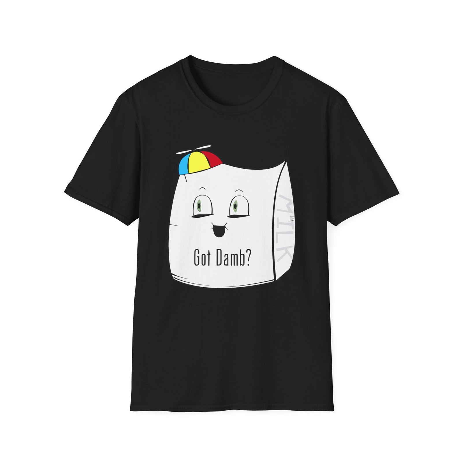 Smii7y Milk Bag Unisex Softstyle T-Shirt