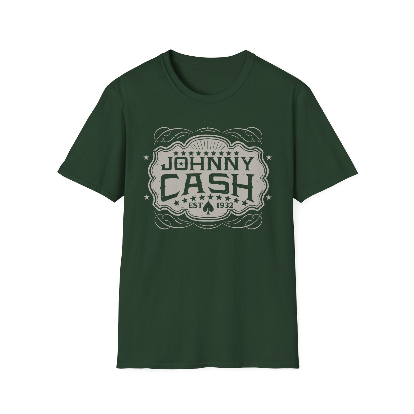 Johnny Cash Unisex Softstyle T-Shirt