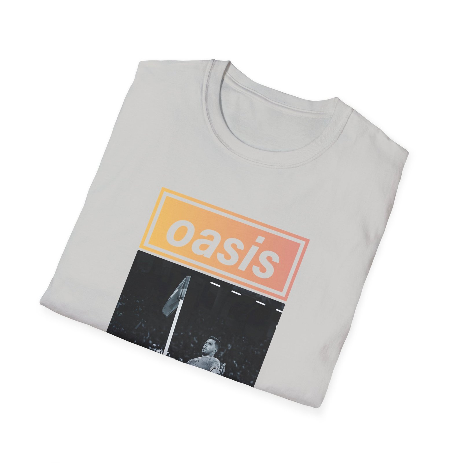 Oasis Man City Slide Away Unisex Softstyle T-Shirt
